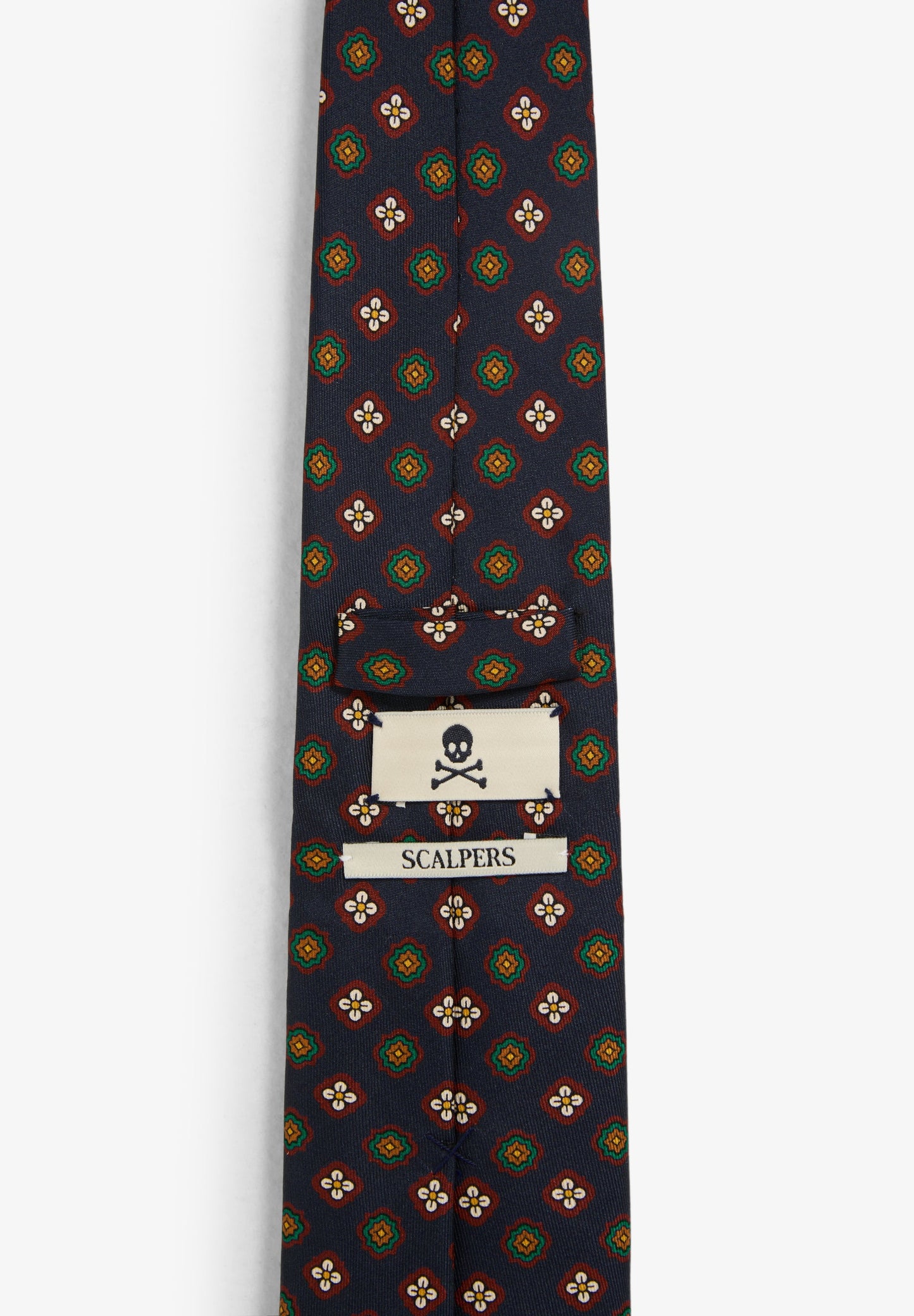 GRAVATA DE SEDA ESTAMPADA