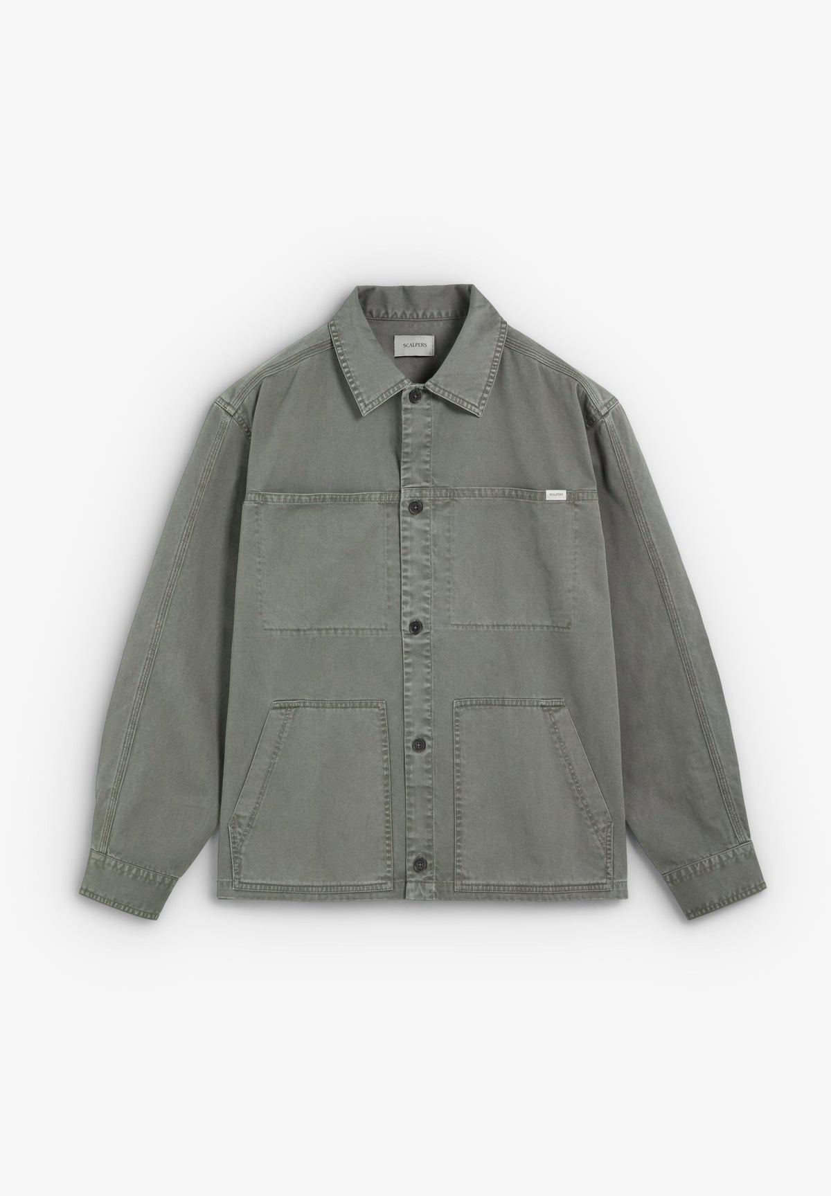 CAMISA COMPRIDA MILITAR COM BOLSOS
