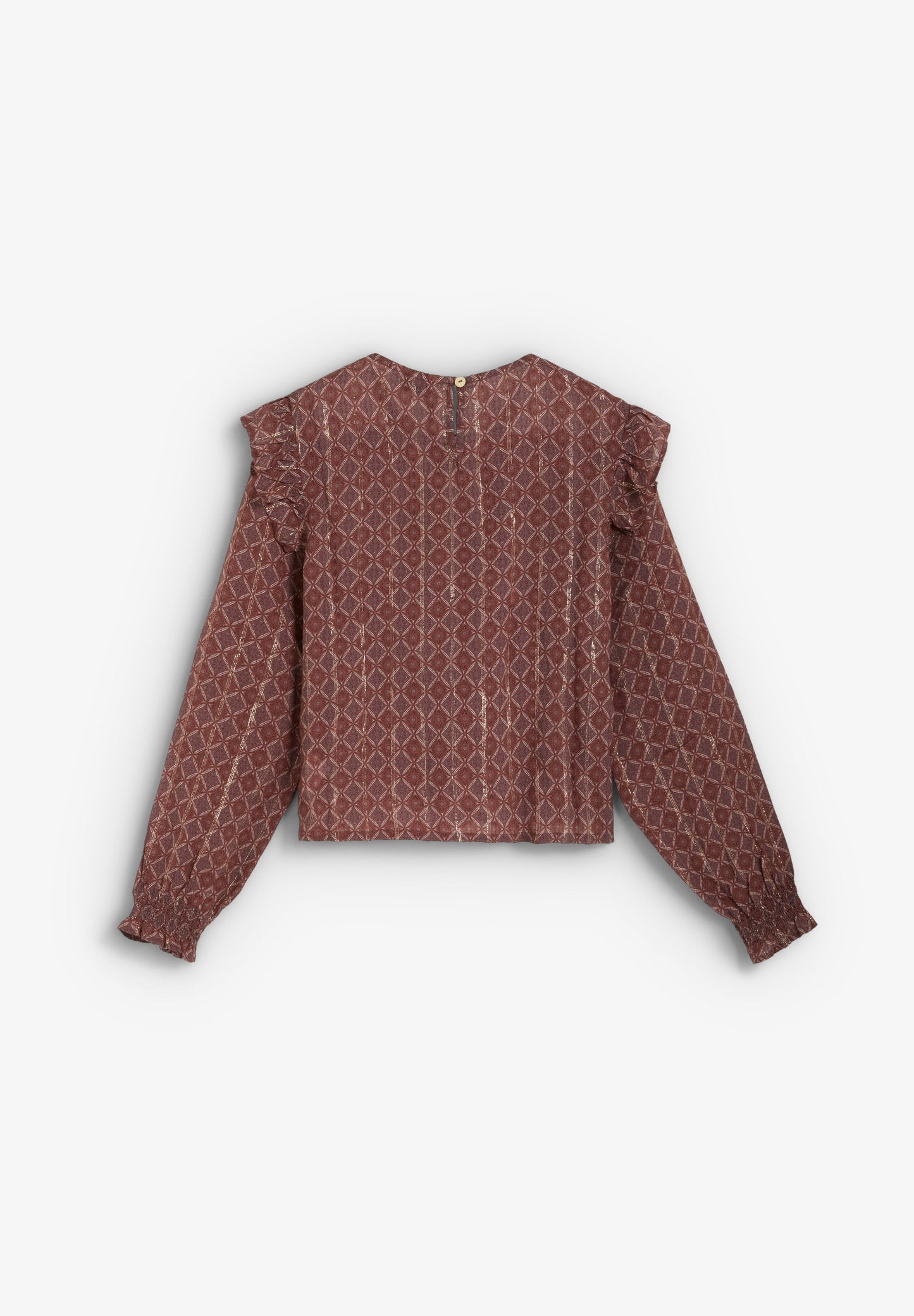 BLUSA COM ESTAMPADO GEOMÉTRICO