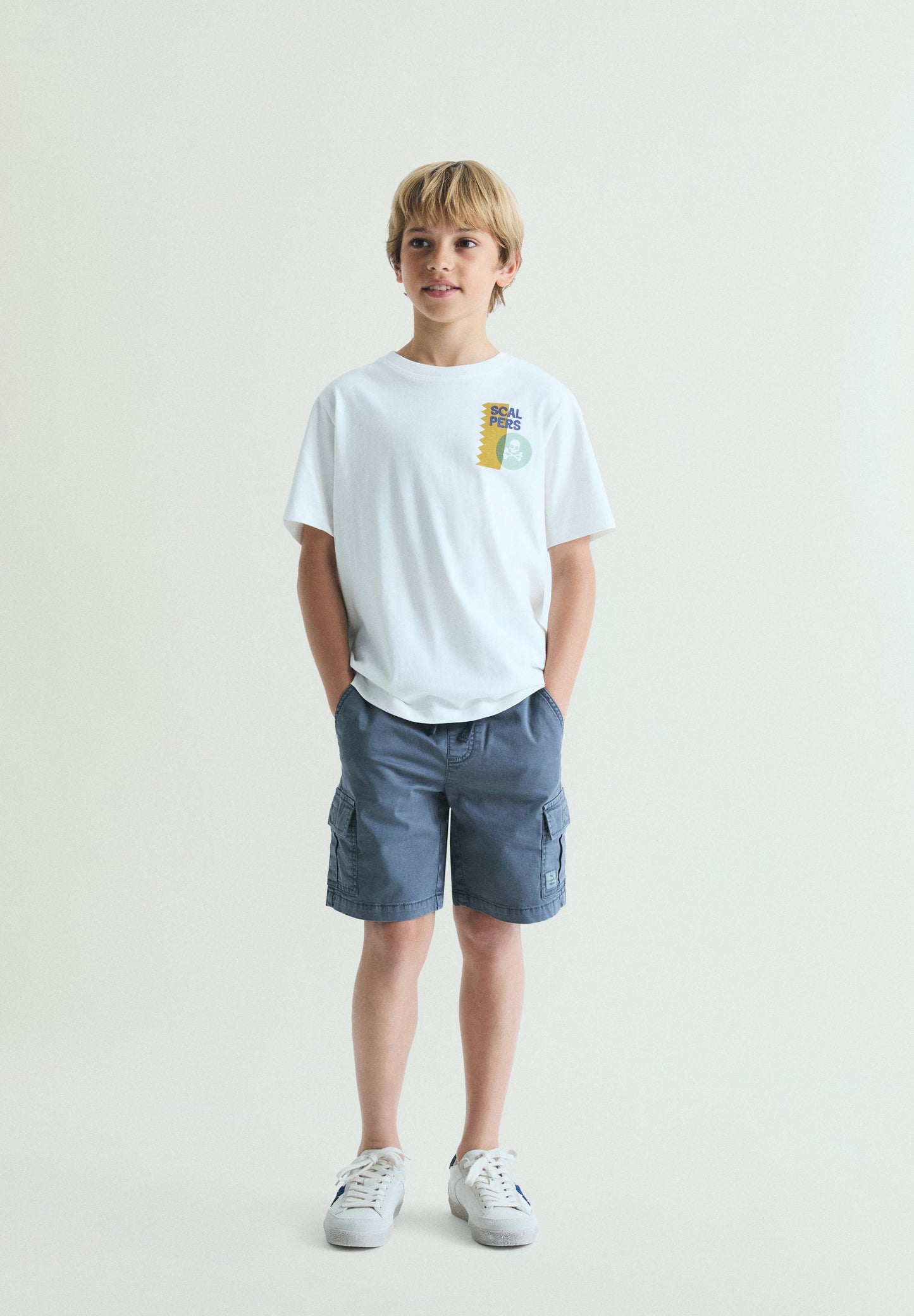 T-SHIRT ALGODÃO COM PADRÃO