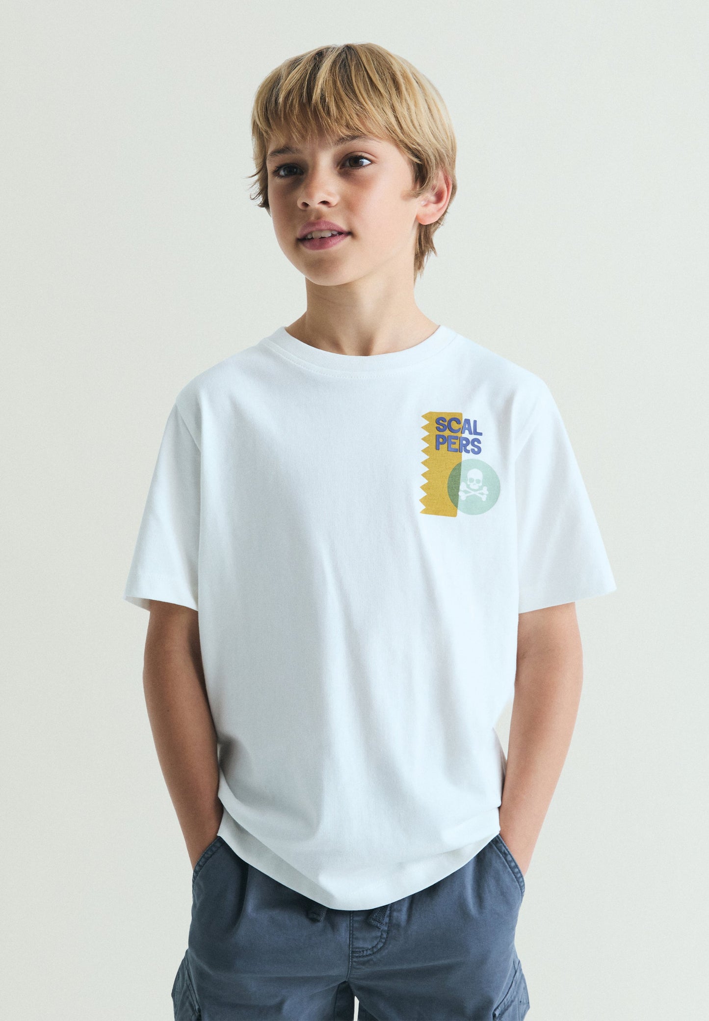 T-SHIRT ALGODÃO COM PADRÃO