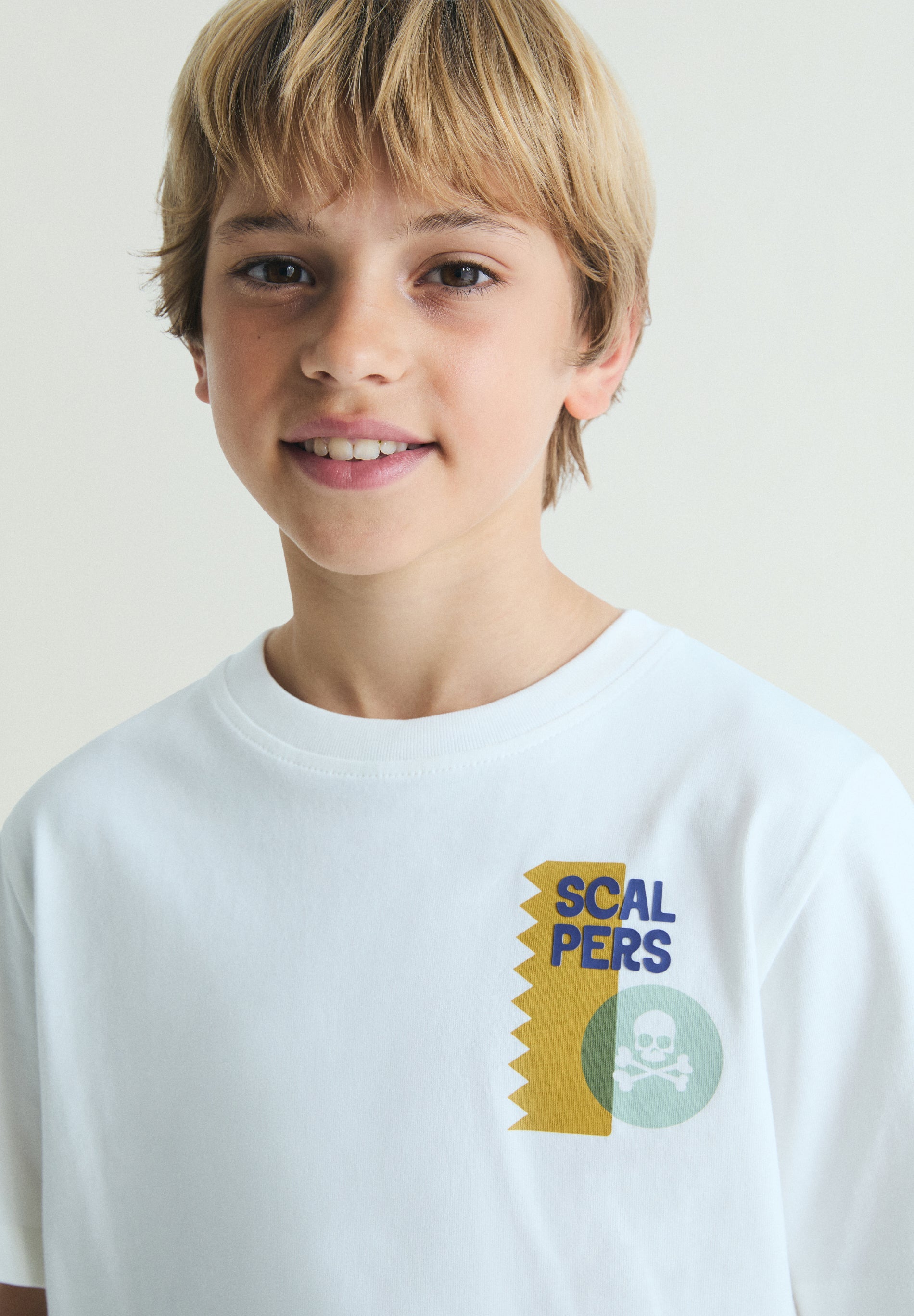T-SHIRT ALGODÃO COM PADRÃO
