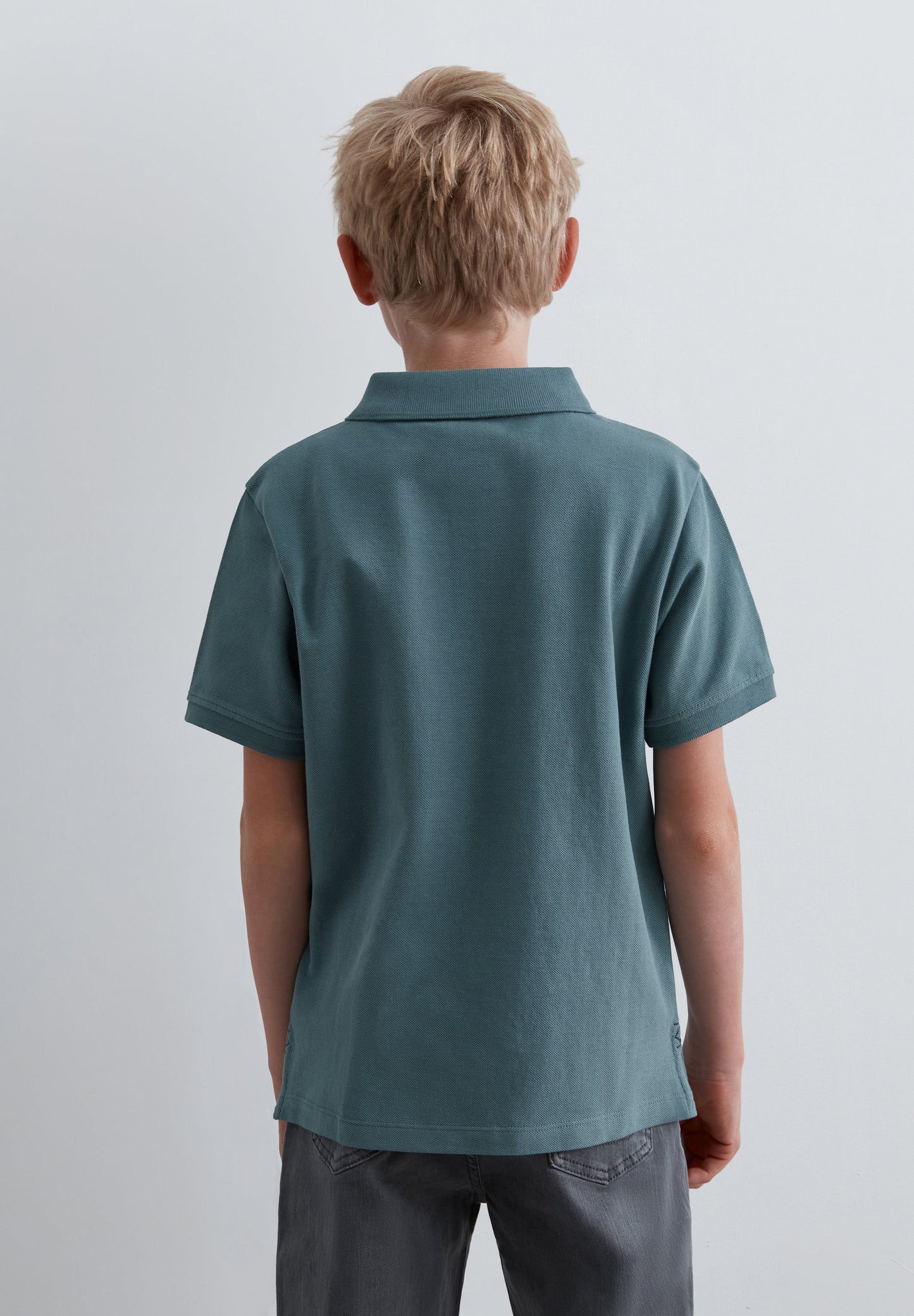 CAMISA POLO BÁSICA COM SKULL