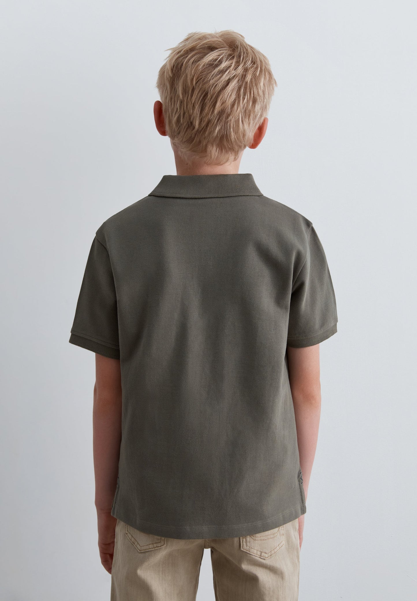 CAMISA POLO BÁSICA COM SKULL