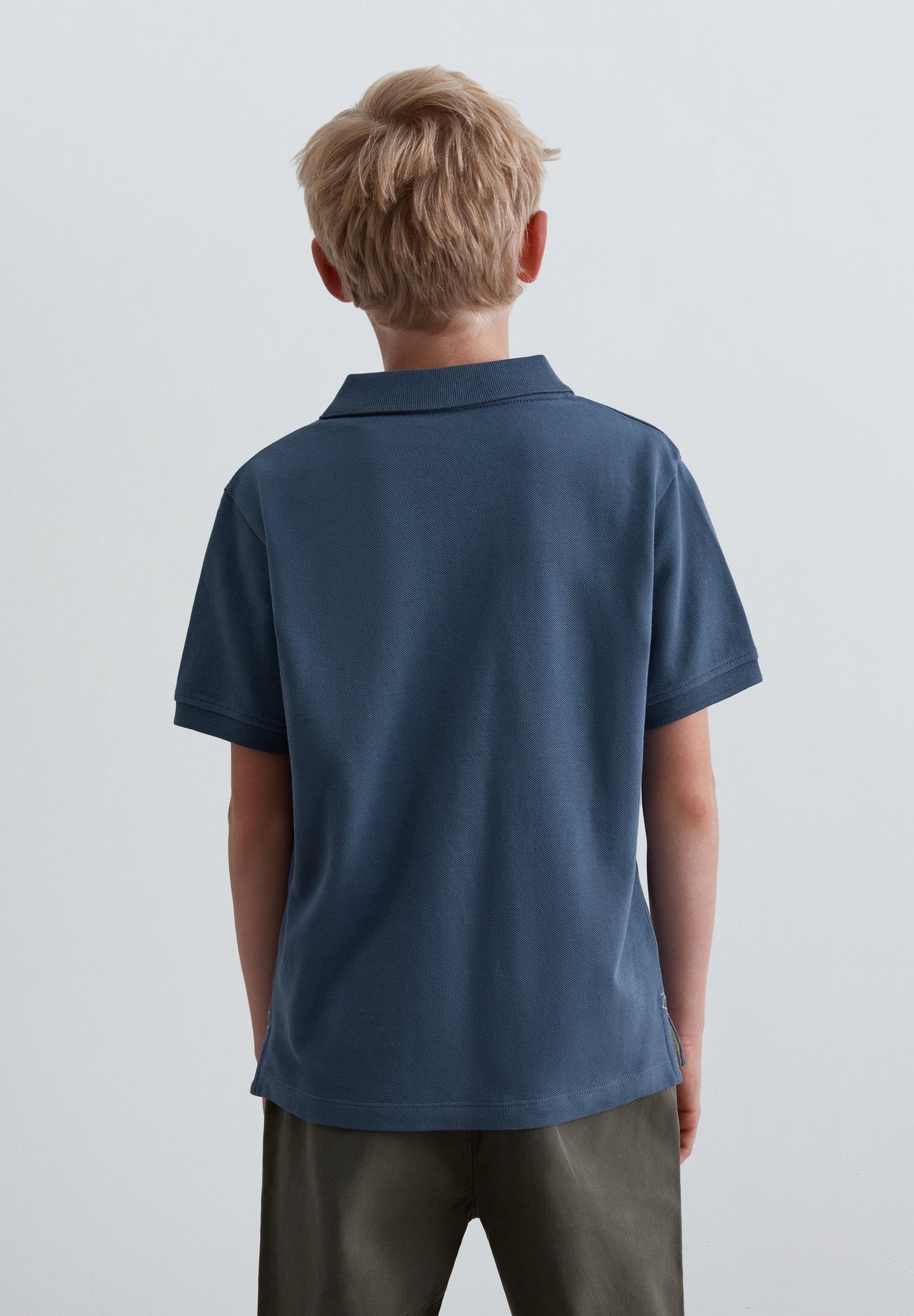 CAMISA POLO BÁSICA COM SKULL