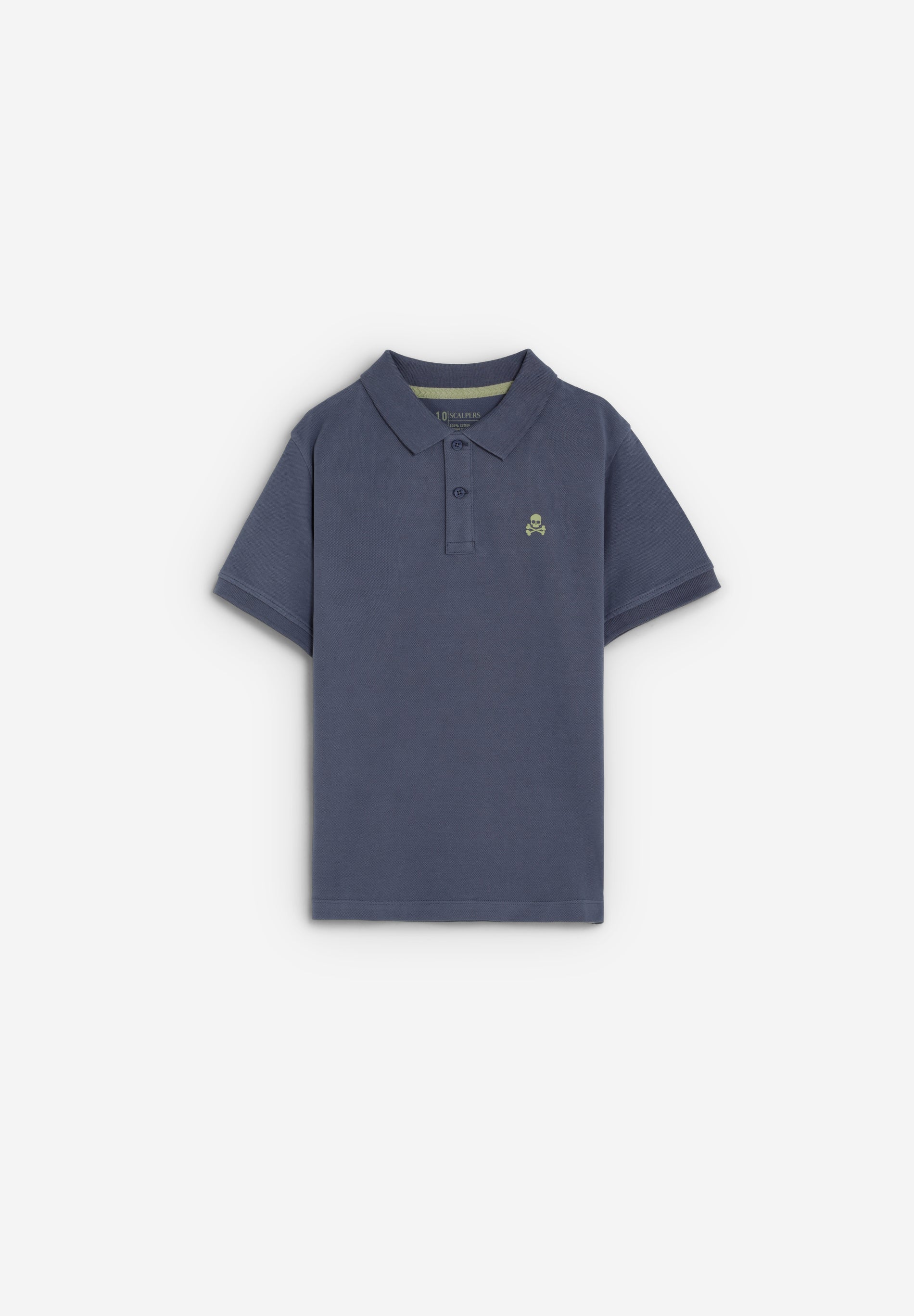 CAMISA POLO BÁSICA COM SKULL