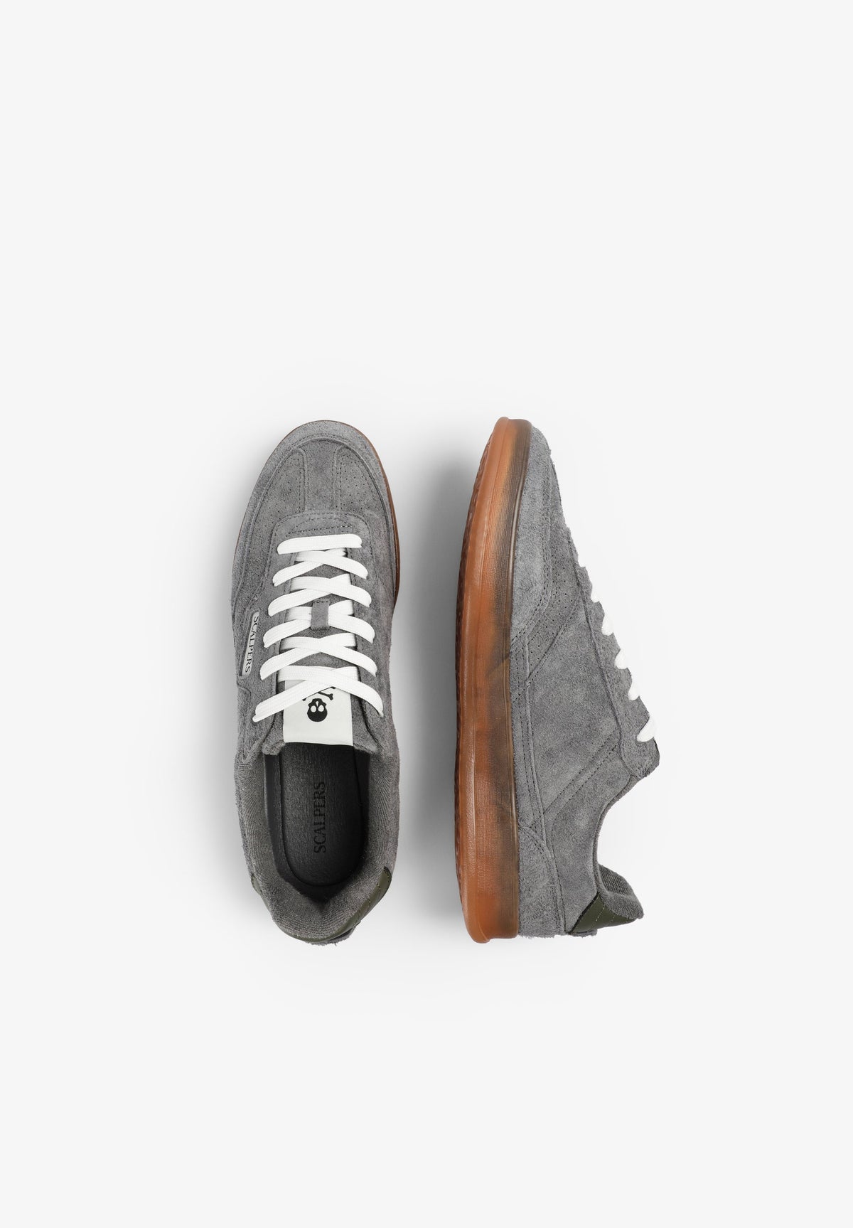 SCNUMICO SUEDE SKULL SNEAKERS
