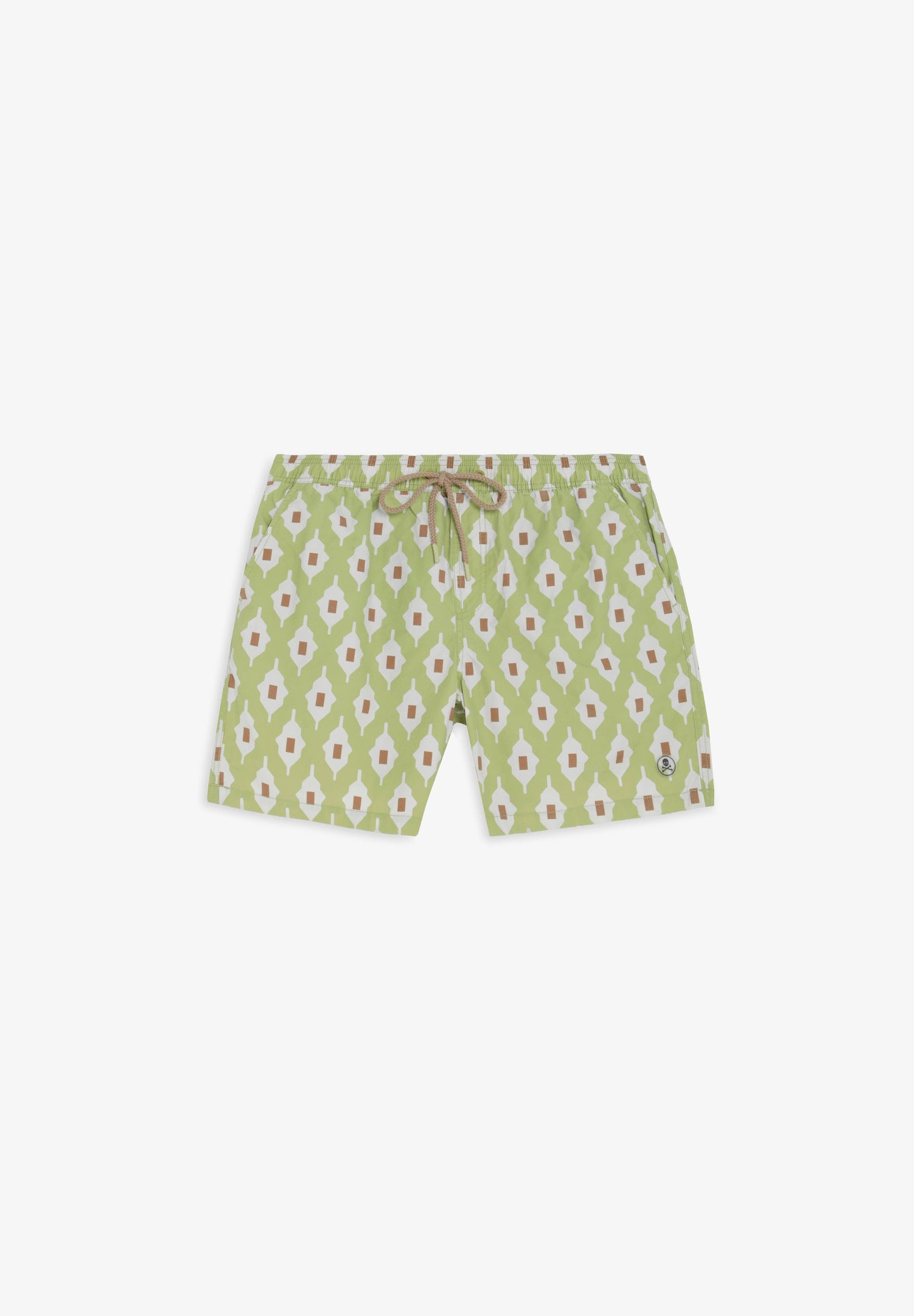 FATO DE BANHO COM ESTAMPADO GEOMÉTRICO