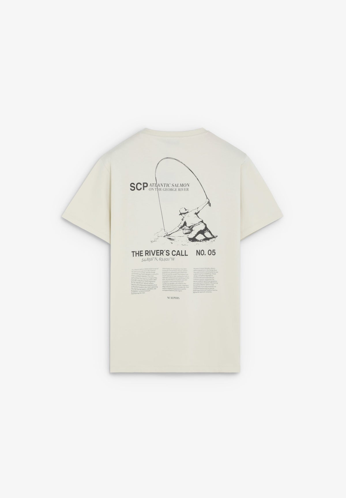 T-SHIRT COM PADRÃO ATRÁS EM CONTRASTE