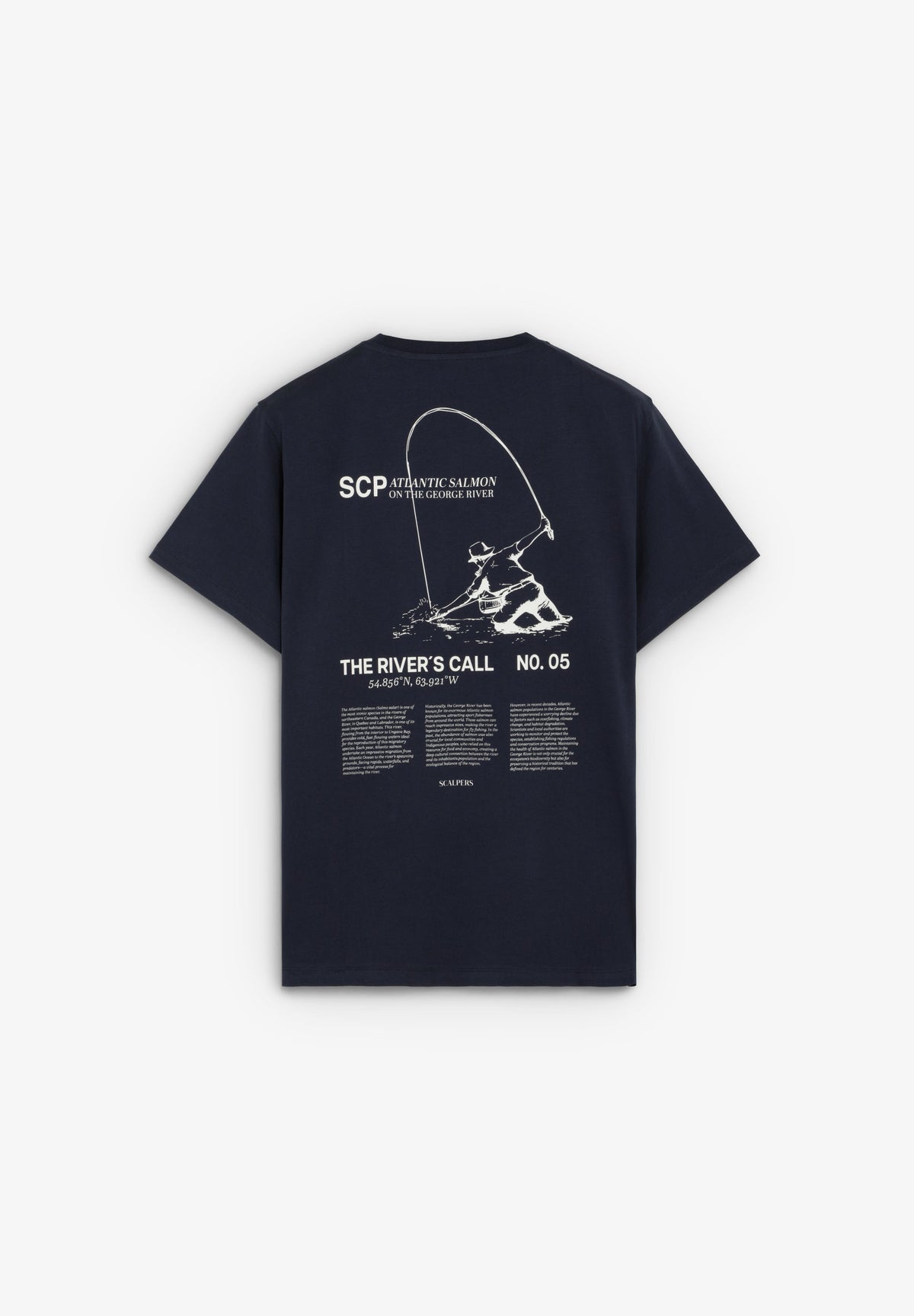 T-SHIRT COM PADRÃO ATRÁS EM CONTRASTE