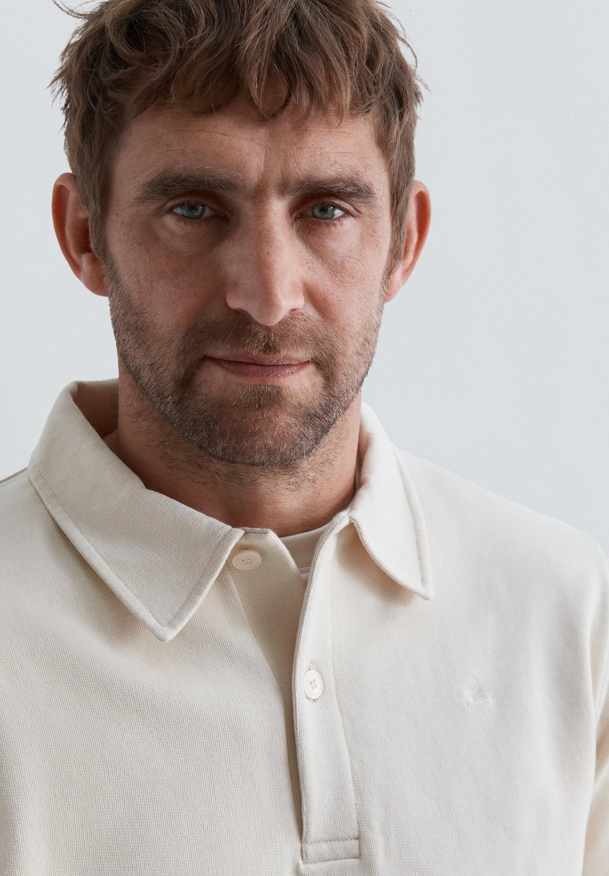 SWEATSHIRT COLARINHO DE POLO