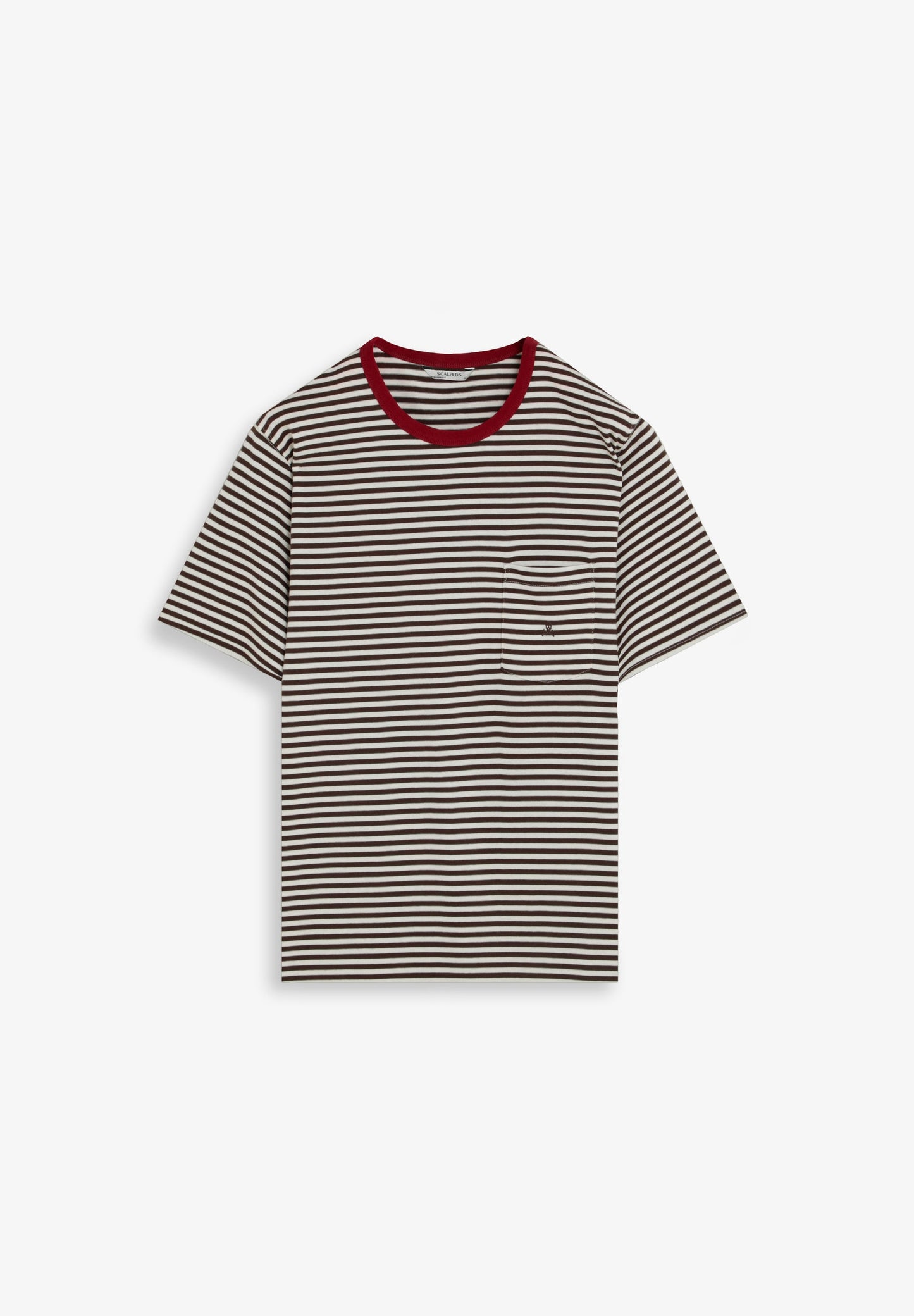 STRIPED POCKET TEE