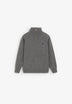 SWEATER DE LÃ COM MEIO FECHO