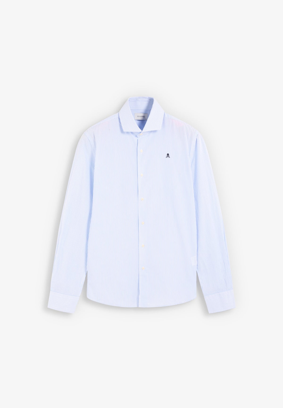 CAMISA MICRO RISCAS GOLA CUTAWAY