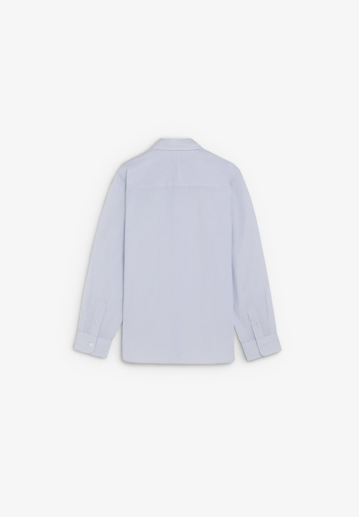 CAMISA DE RISCAS COM LOGO A CONTRASTAR