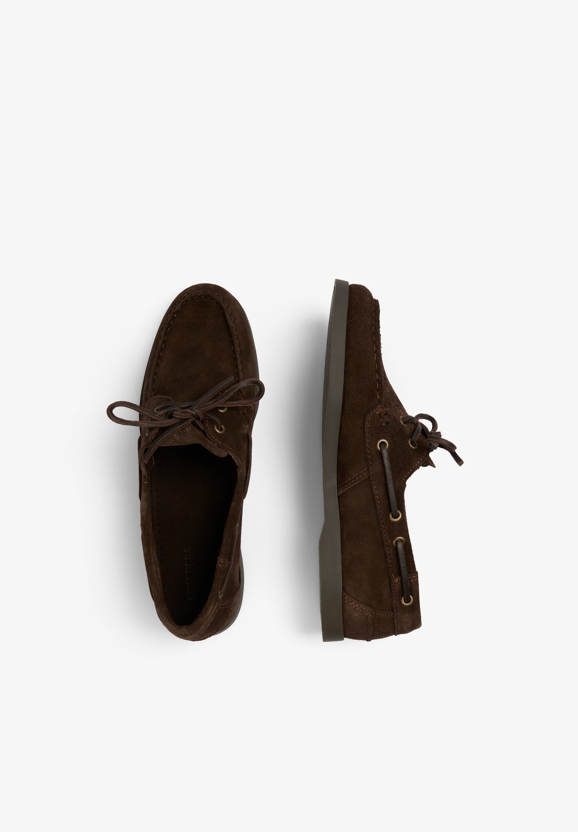 SAPATOS DE VELA EM CAMURÇA