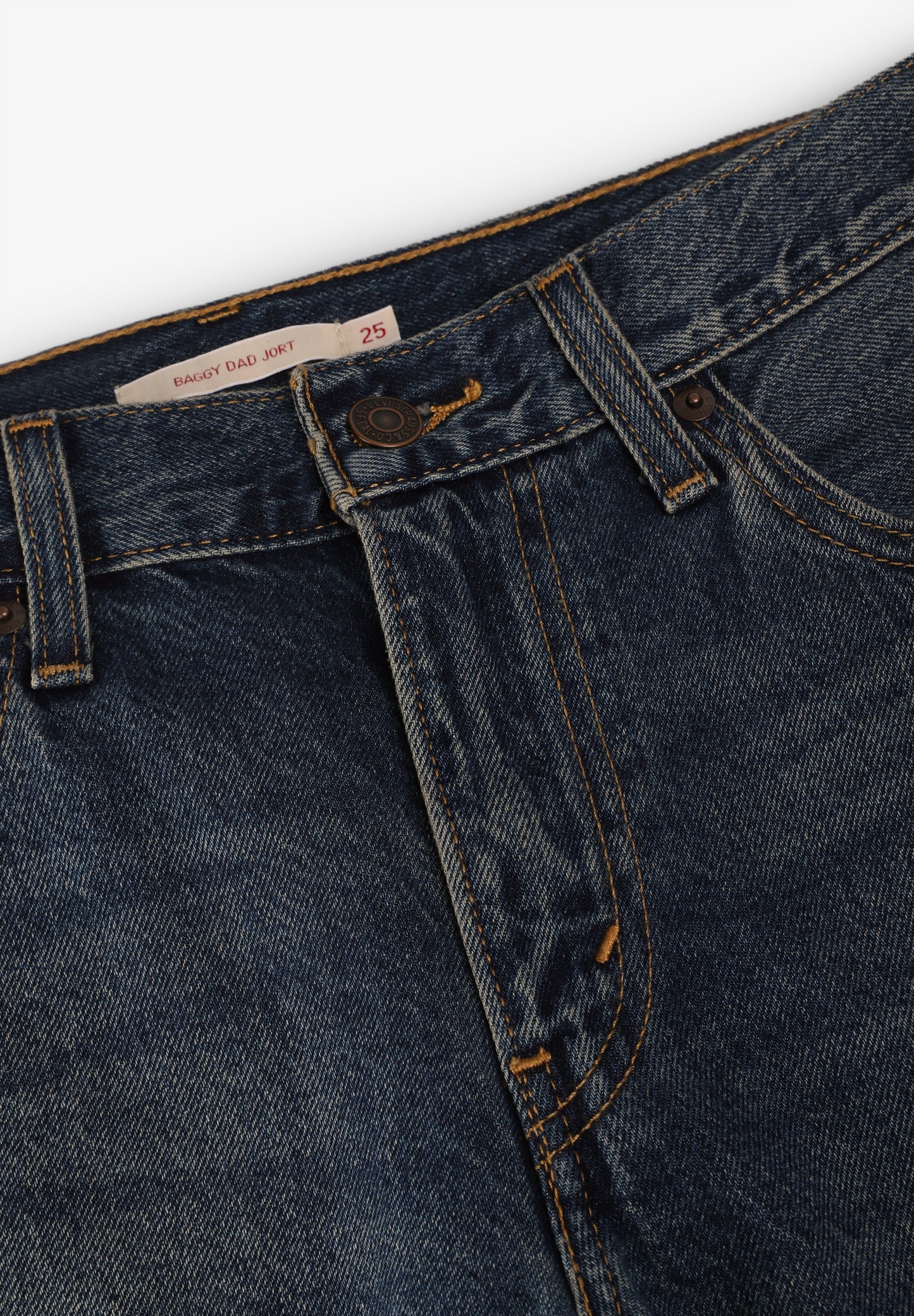 LEVIS | CALÇÕES BERMUDA DENIM BAGGY DAD MULHER