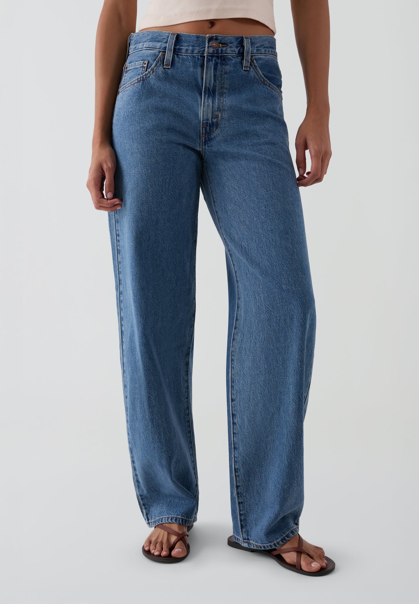 LEVIS | CALÇAS DENIM BAGGY DAD MULHER