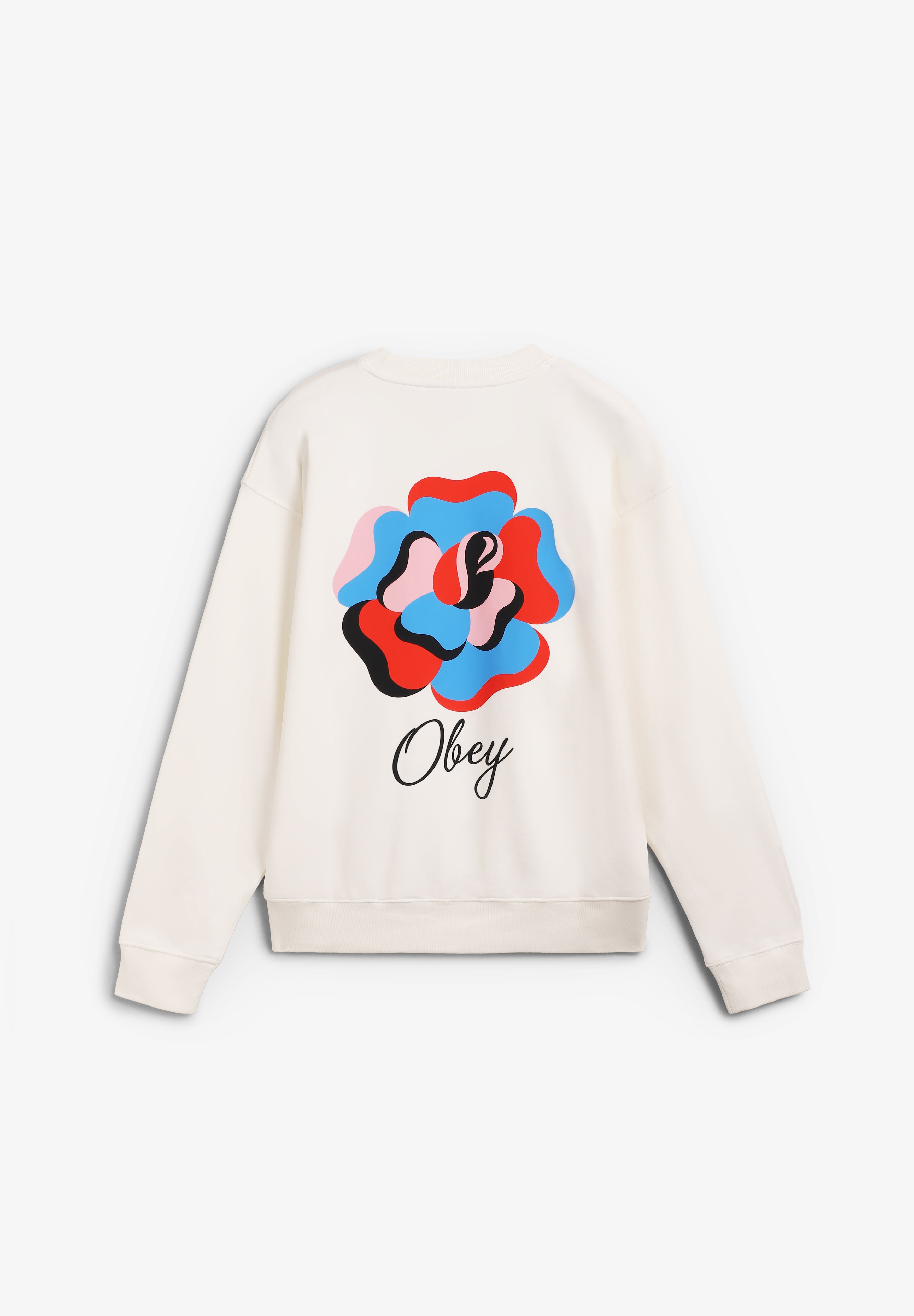 OBEY | SWEATSHIRT PAPER ROSE