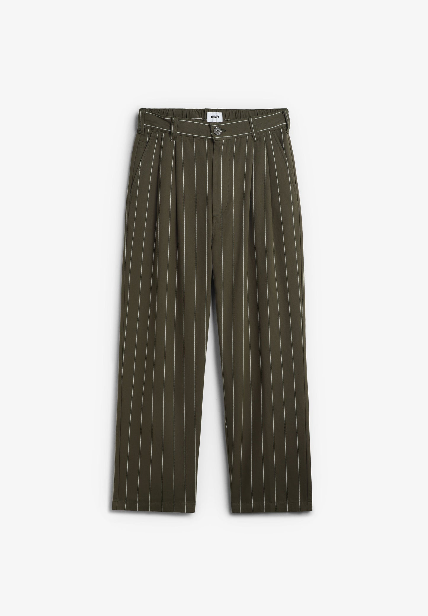 OBEY | CALÇAS FOSTER PLEATED STRIPE