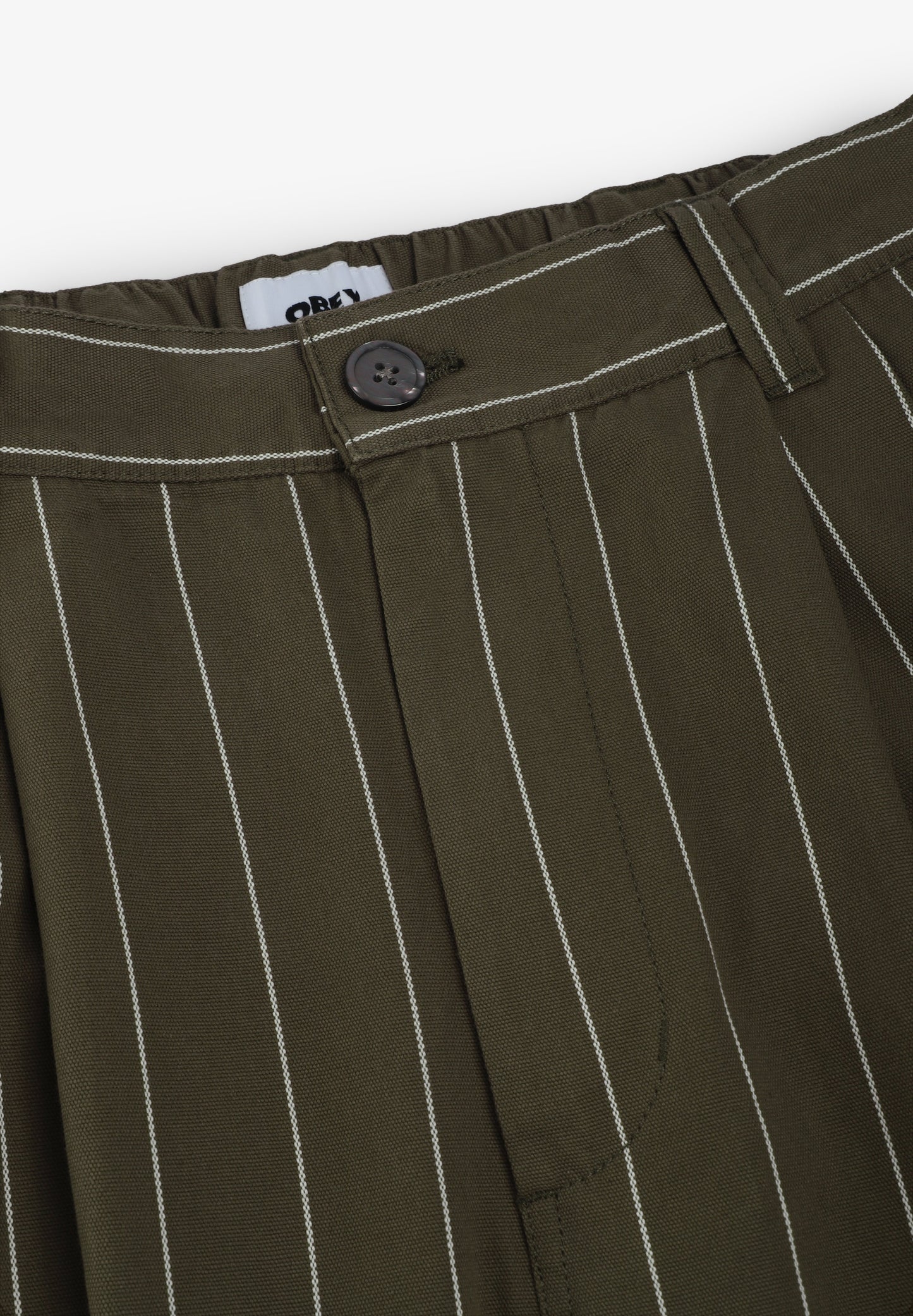 OBEY | CALÇAS FOSTER PLEATED STRIPE