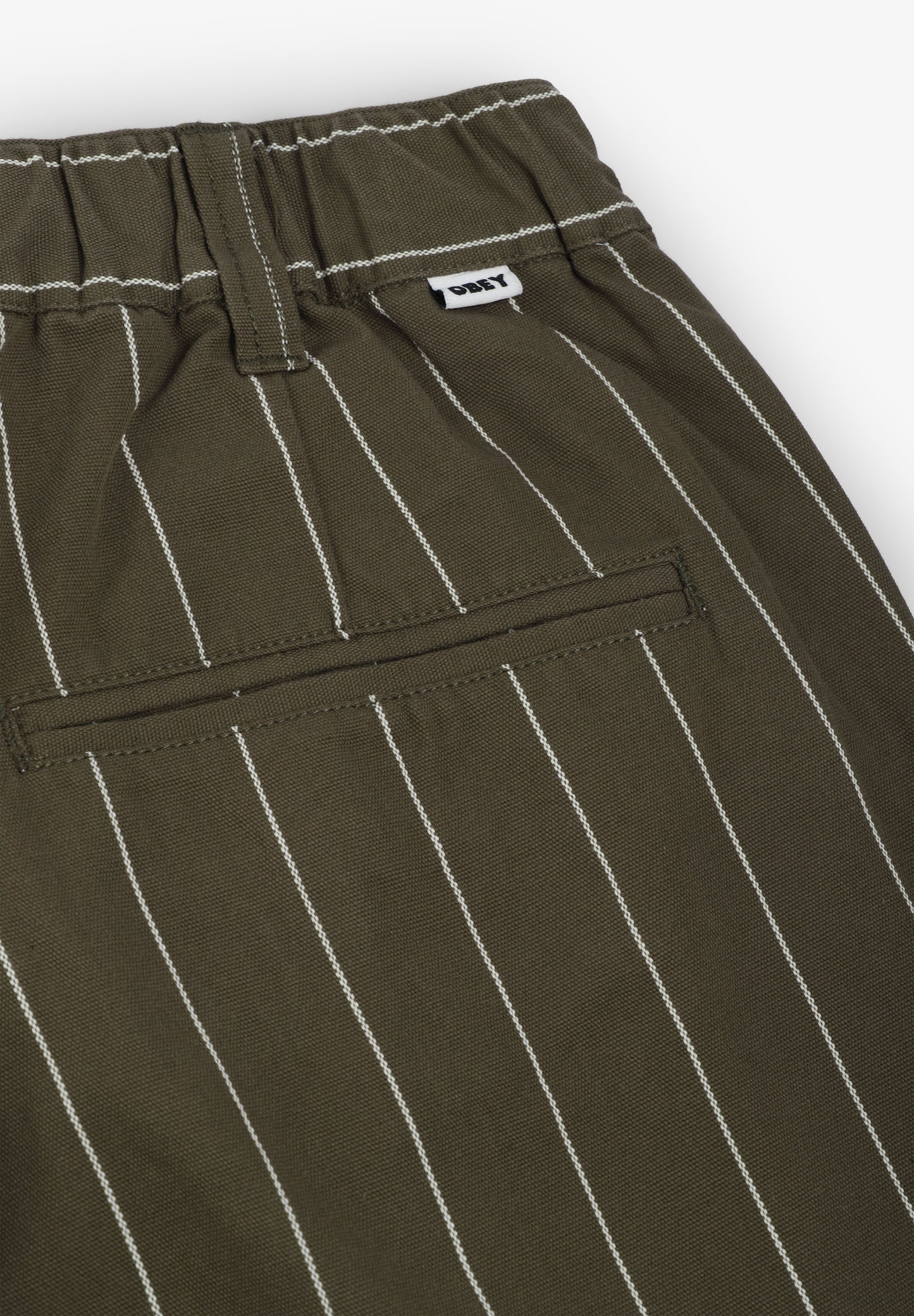 OBEY | CALÇÕES BERMUDA FOSTER STRIPE PLEATED