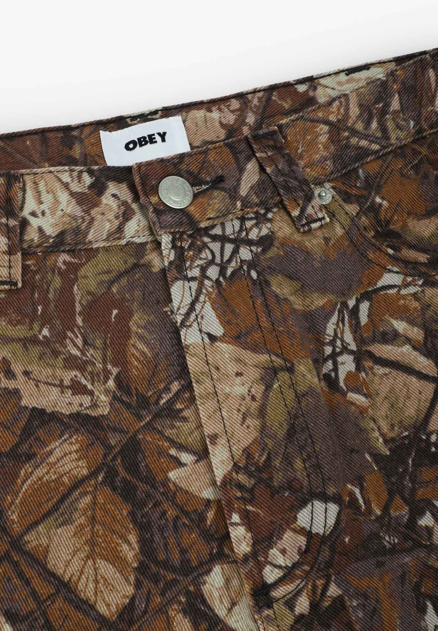 OBEY | CALÇÕES BERMUDA DENIM BIGWIG BAGGY