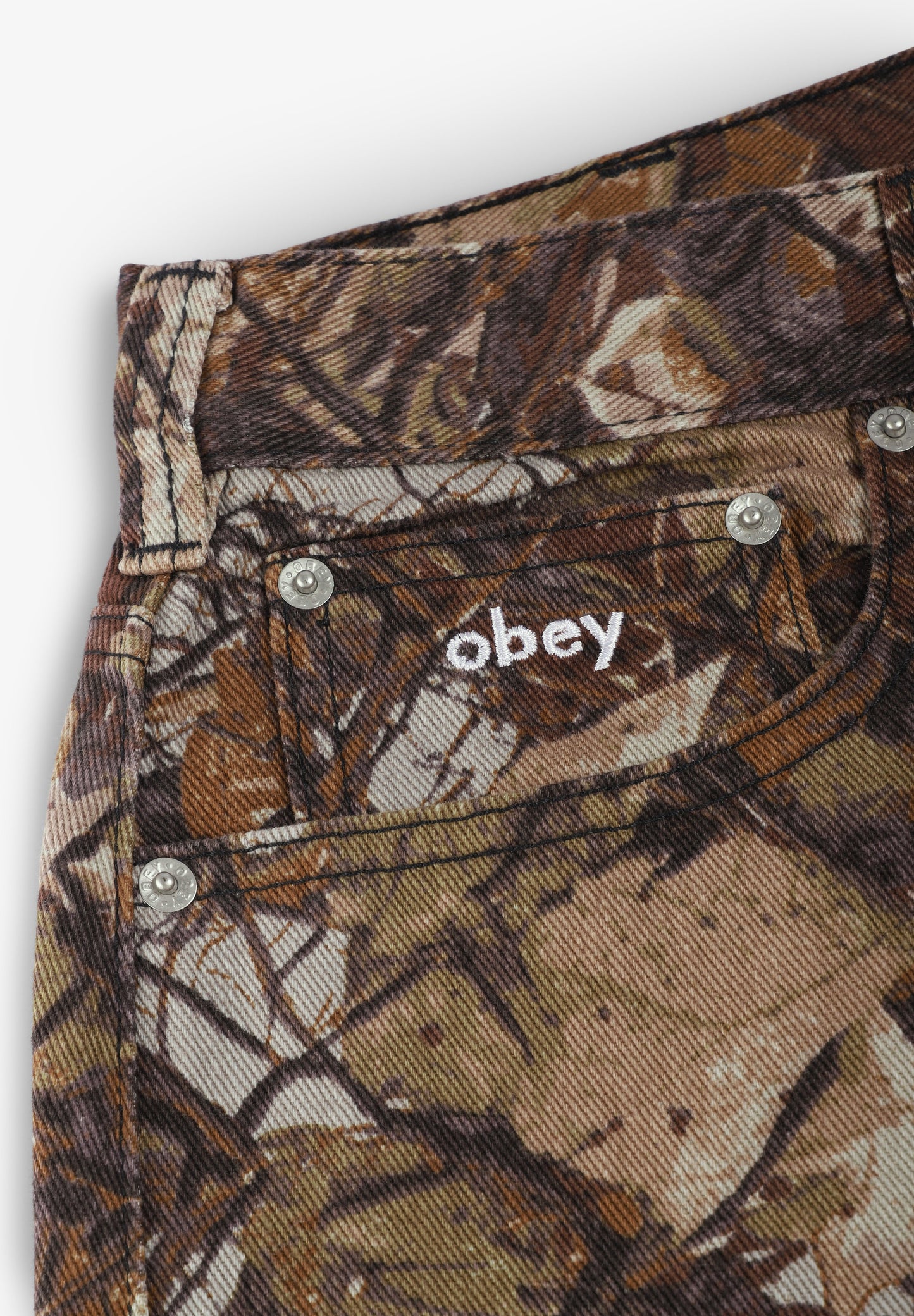OBEY | CALÇÕES BERMUDA DENIM BIGWIG BAGGY