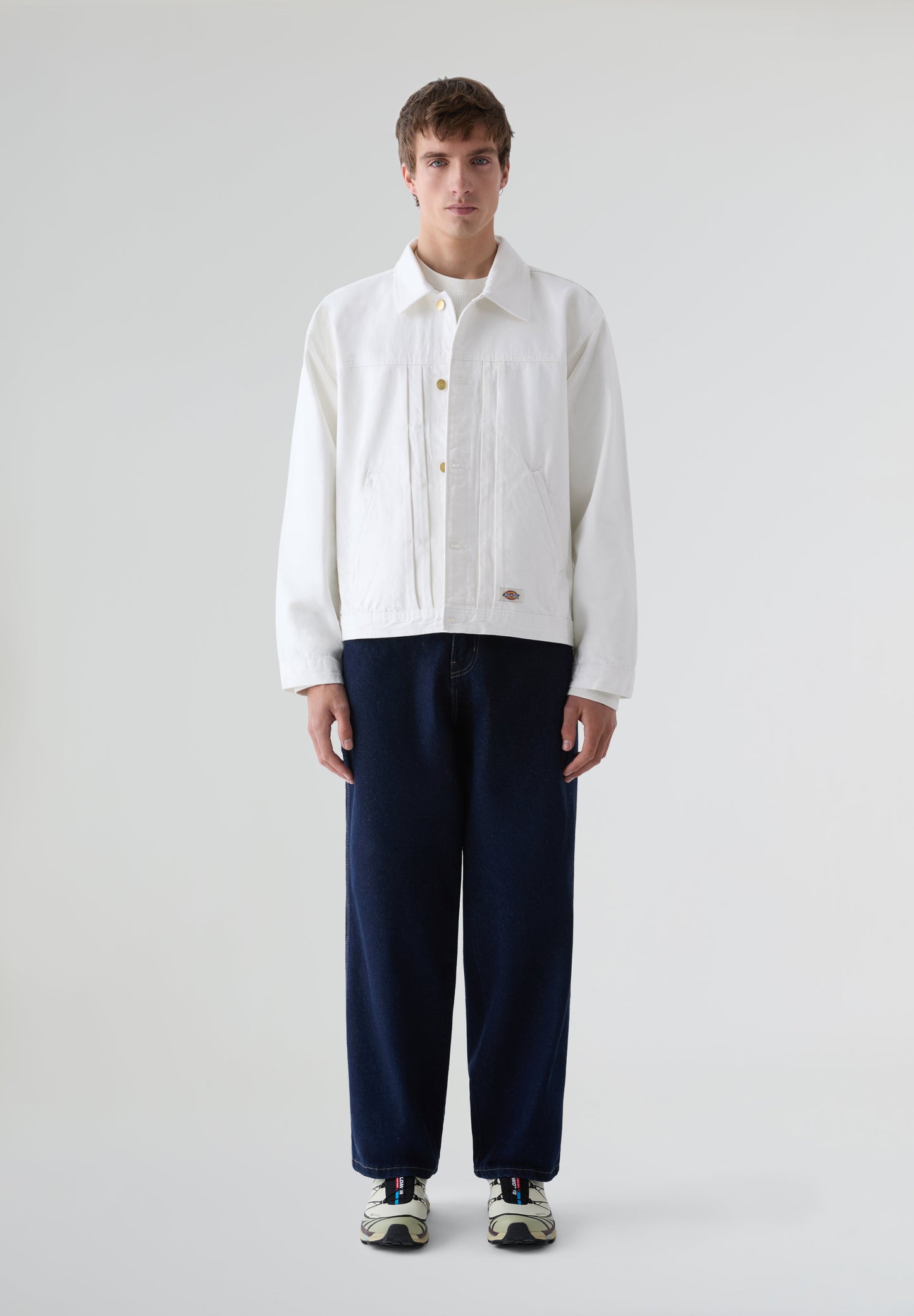 DICKIES | SELVEDGE PLEATED DENIM JACKET