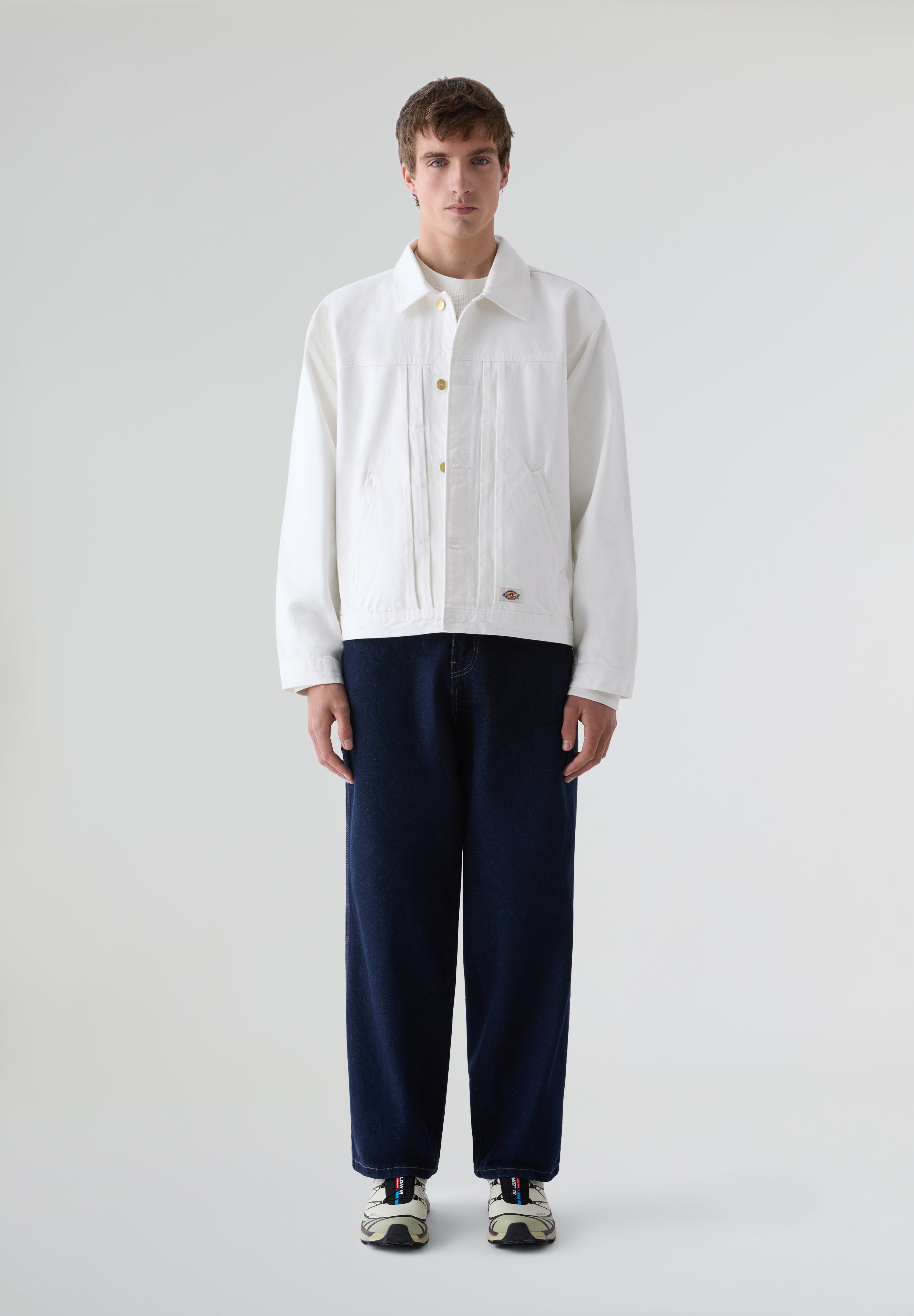 DICKIES | SELVEDGE PLEATED DENIM JACKET