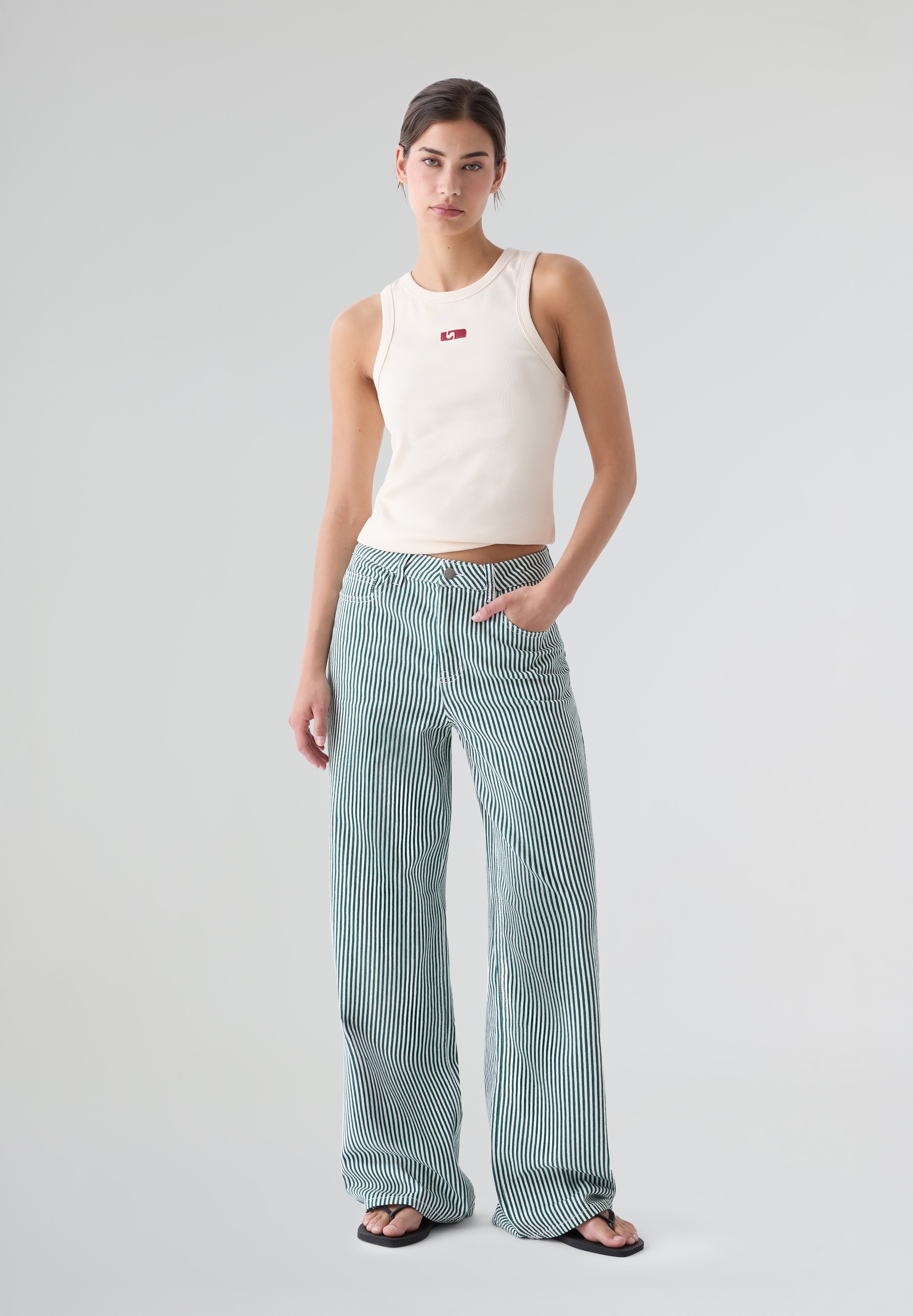 OBJECT | CALÇAS DENIM SANNI WIDE