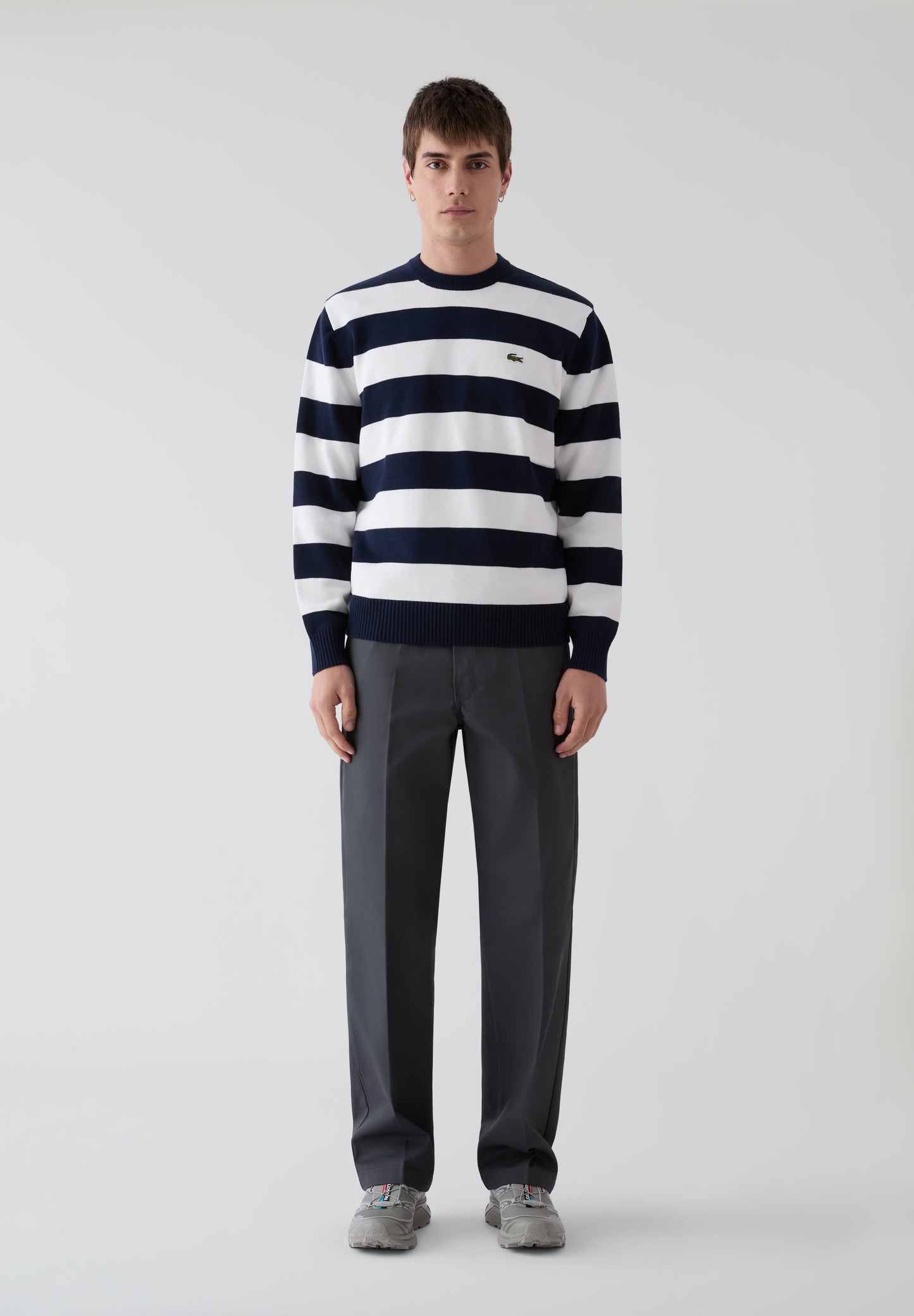 LACOSTE | SWEATER ÀS RISCAS DE HOMEM