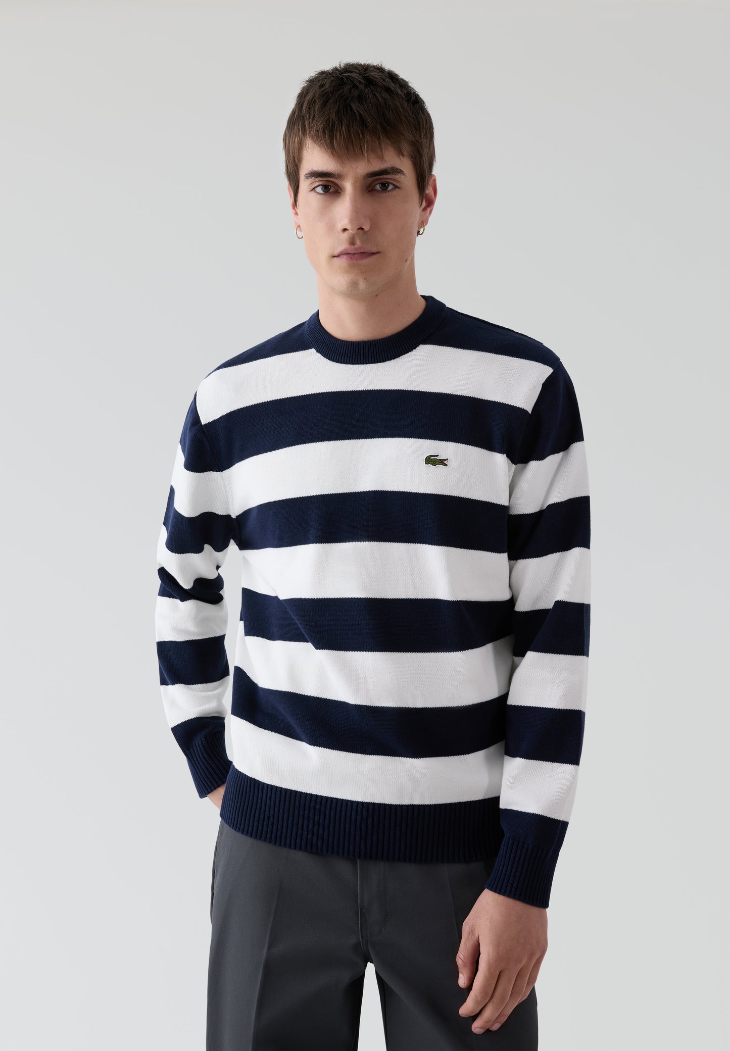 LACOSTE | SWEATER ÀS RISCAS DE HOMEM