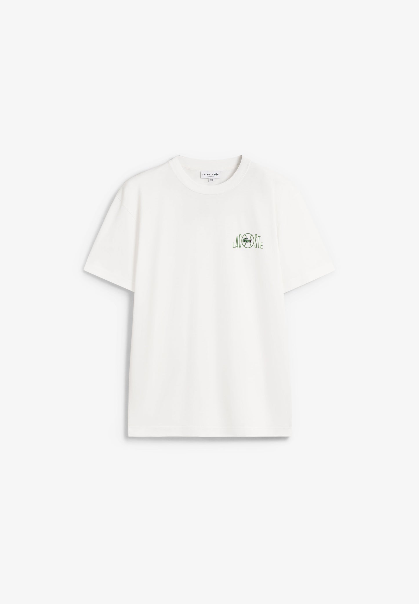 LACOSTE | T-SHIRT PADRÃO DE HOMEM
