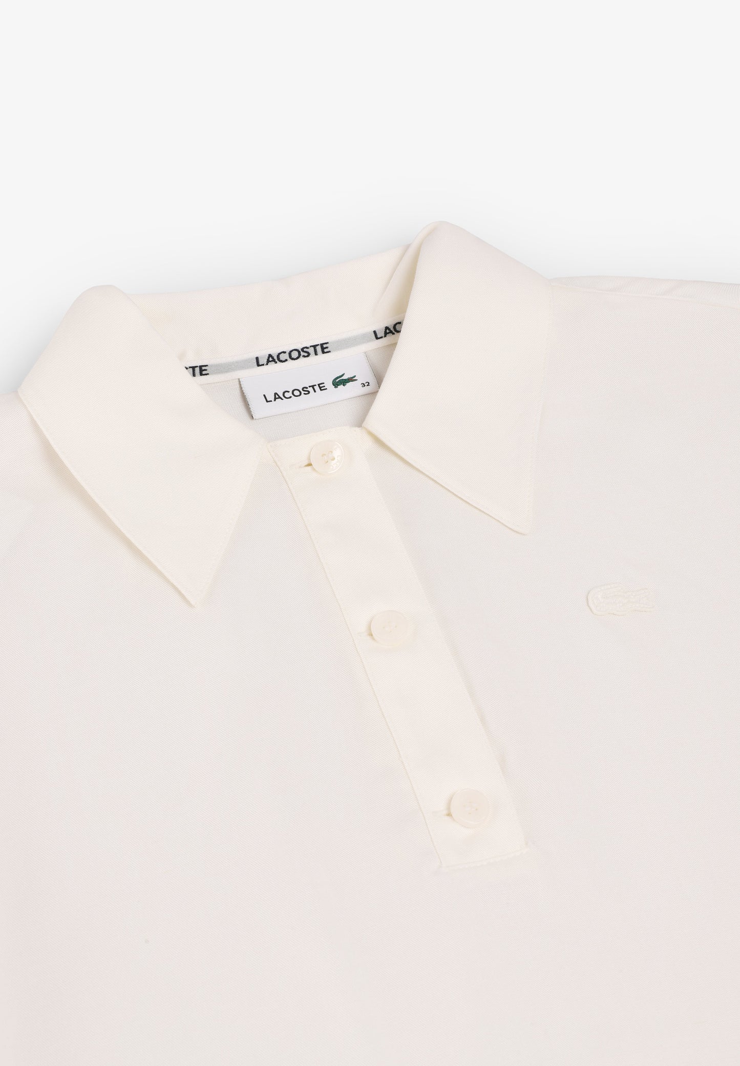 LACOSTE | CAMISA POLO OVERSIZED SARJA DE MULHER