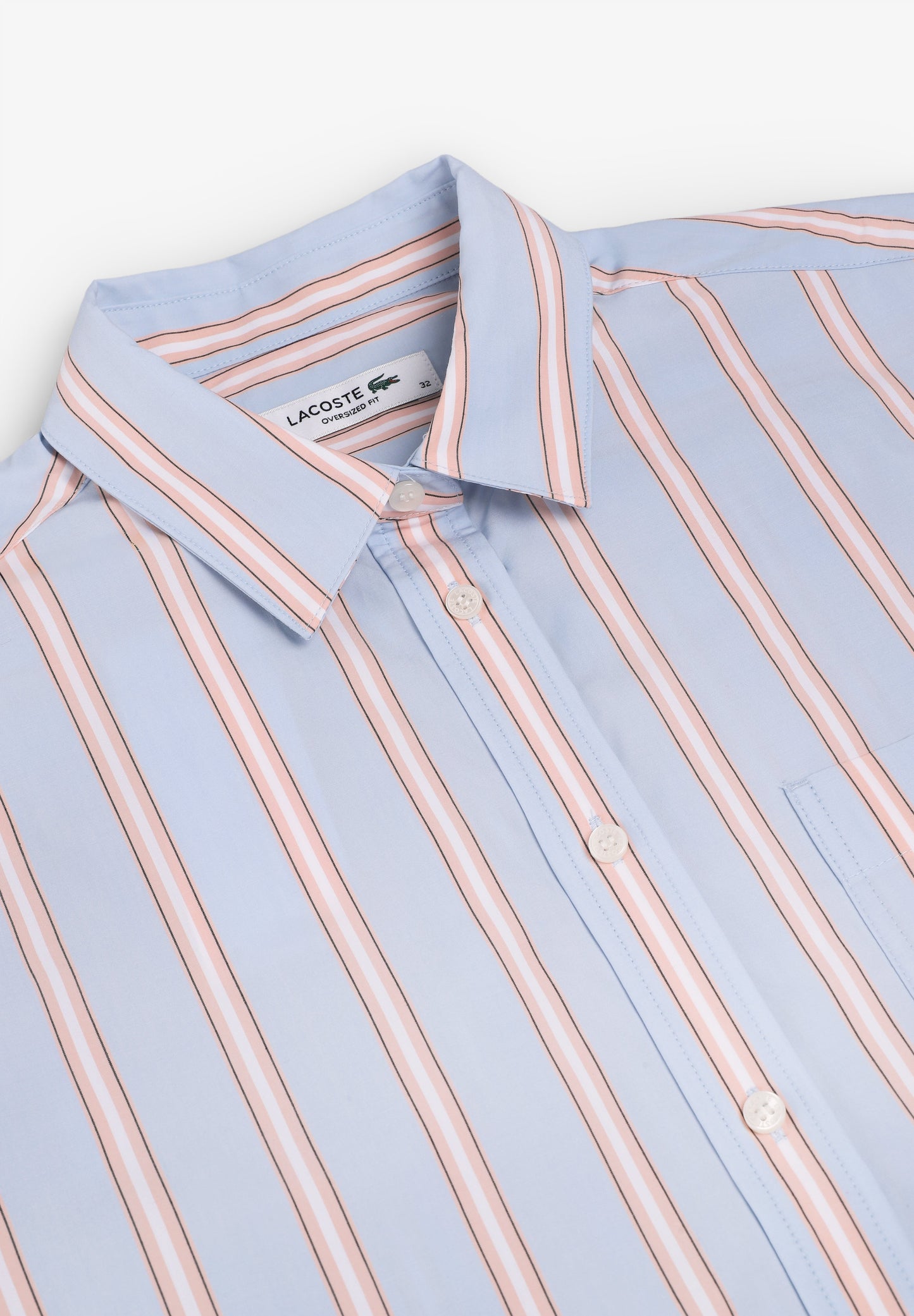 LACOSTE | CAMISA DOBLE RAYA MANGA LARGA