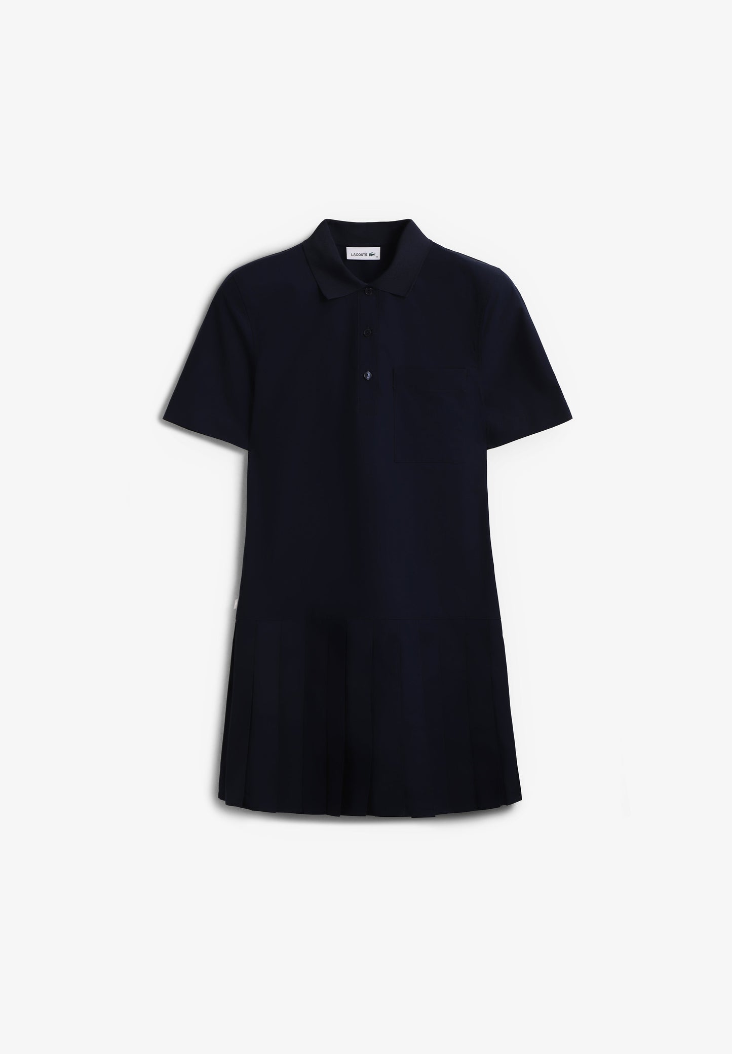 LACOSTE | VESTIDO POLO FALDA TABLAS
