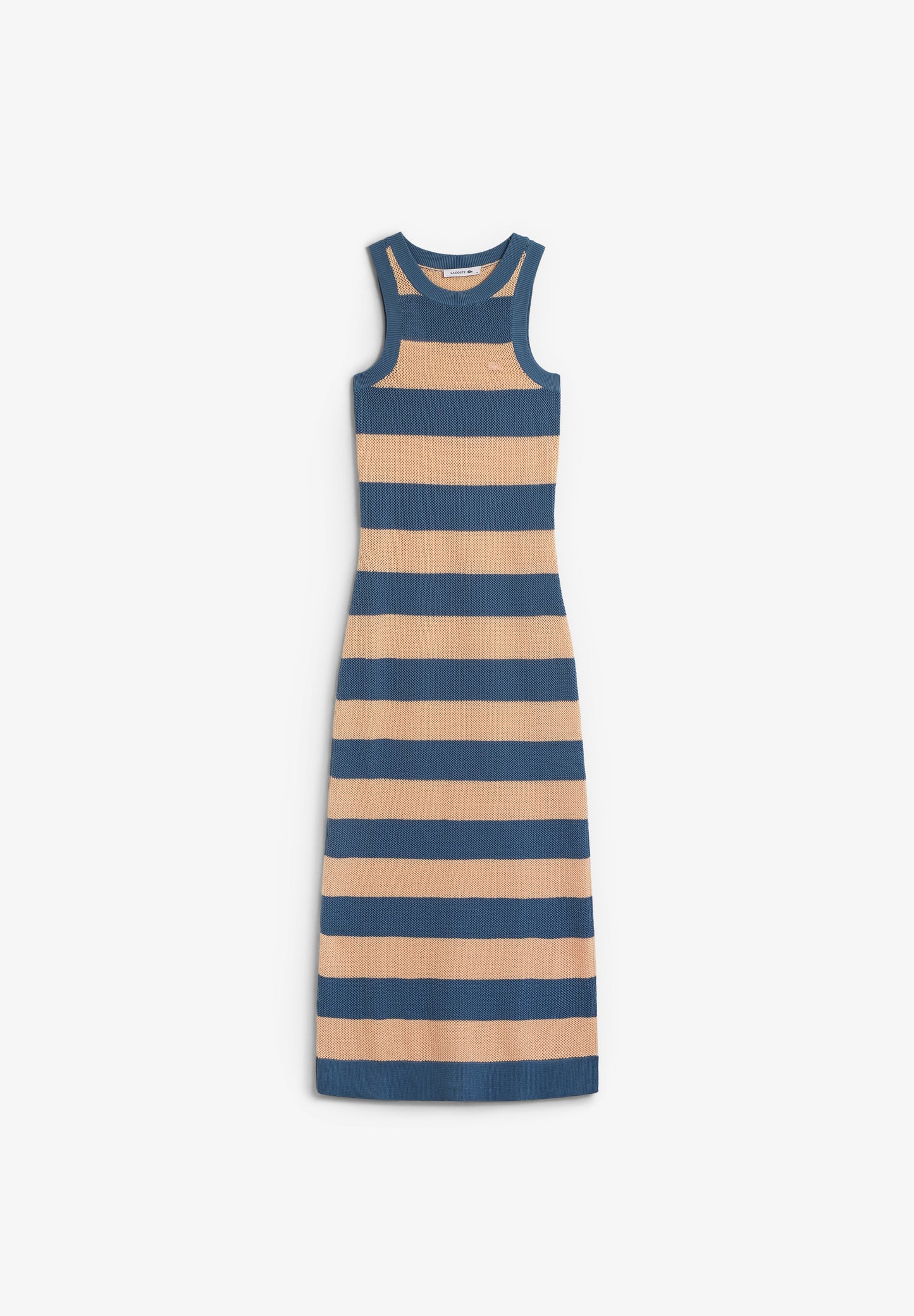 LACOSTE | VESTIDO TRICOT ÀS RISCAS DE MULHER