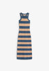 LACOSTE | VESTIDO TRICOT ÀS RISCAS DE MULHER