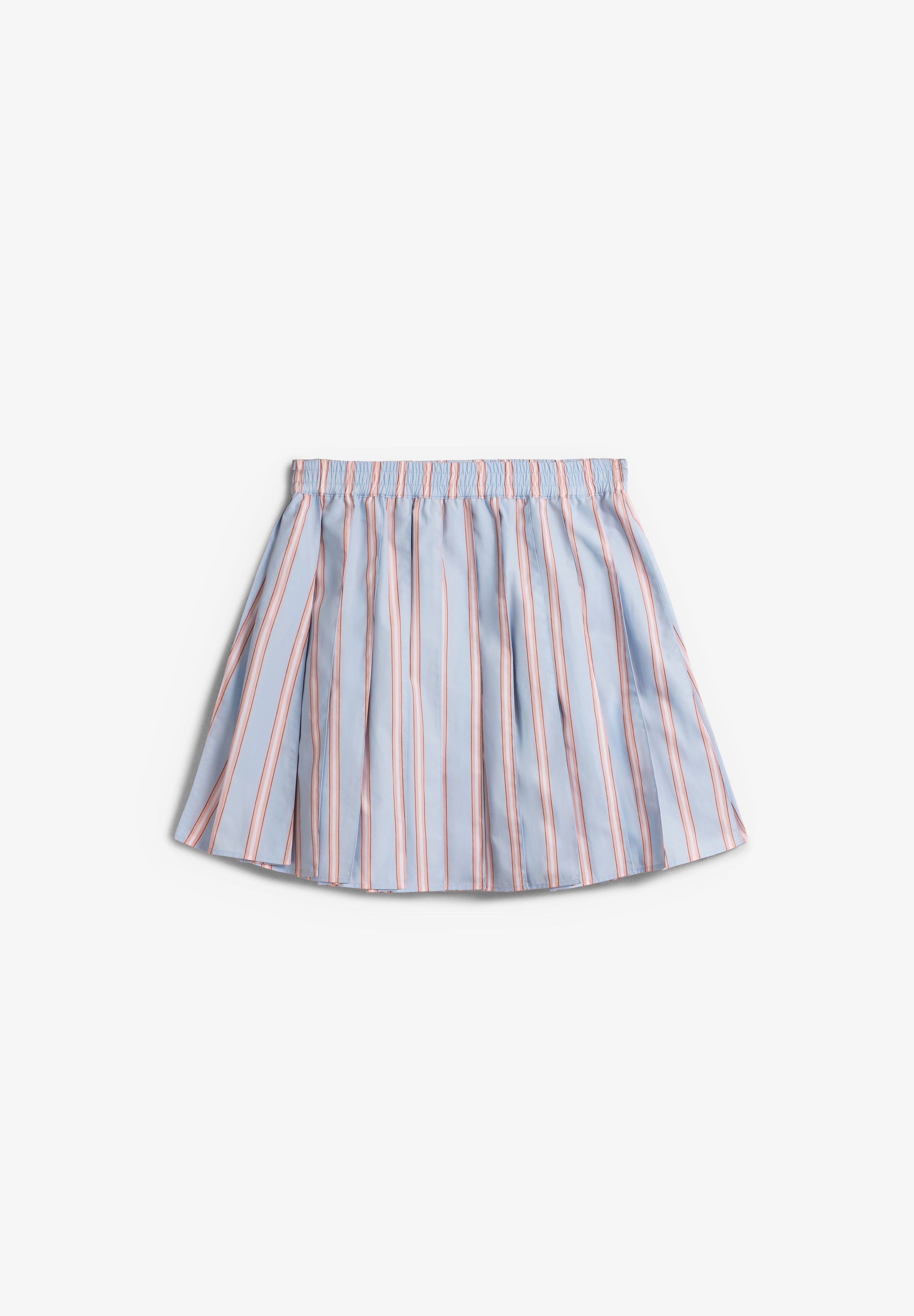 LACOSTE | SAIA DE PREGAS DUPLA RISCA DE MULHER