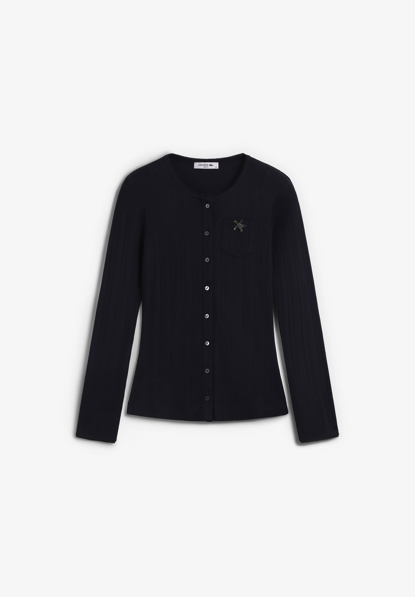 LACOSTE | CARDIGAN RENDA DE MULHER
