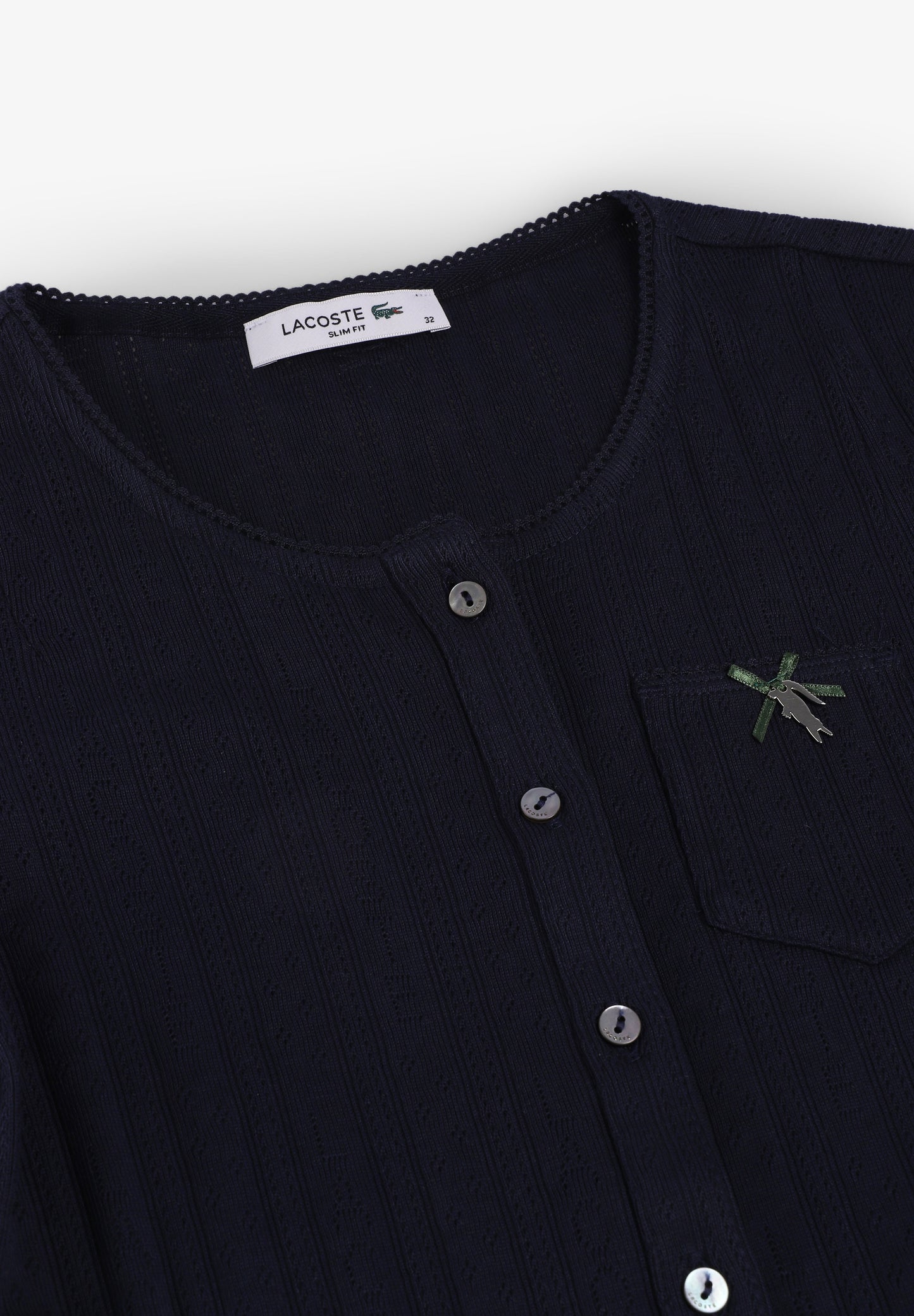LACOSTE | CARDIGAN RENDA DE MULHER