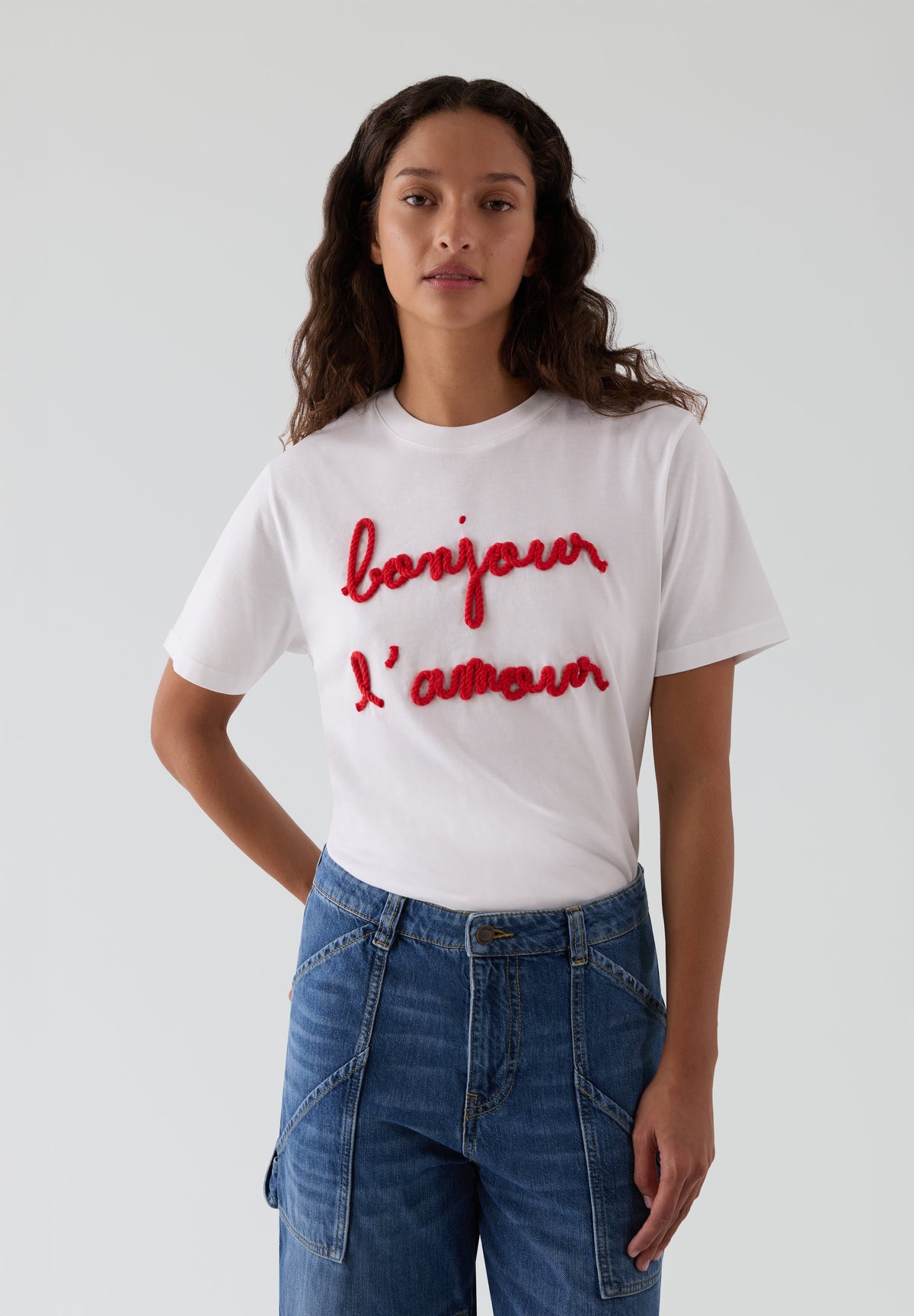 MAISON LABICHE | T-SHIRT BONJOUR L'AMOUR DE MULHER