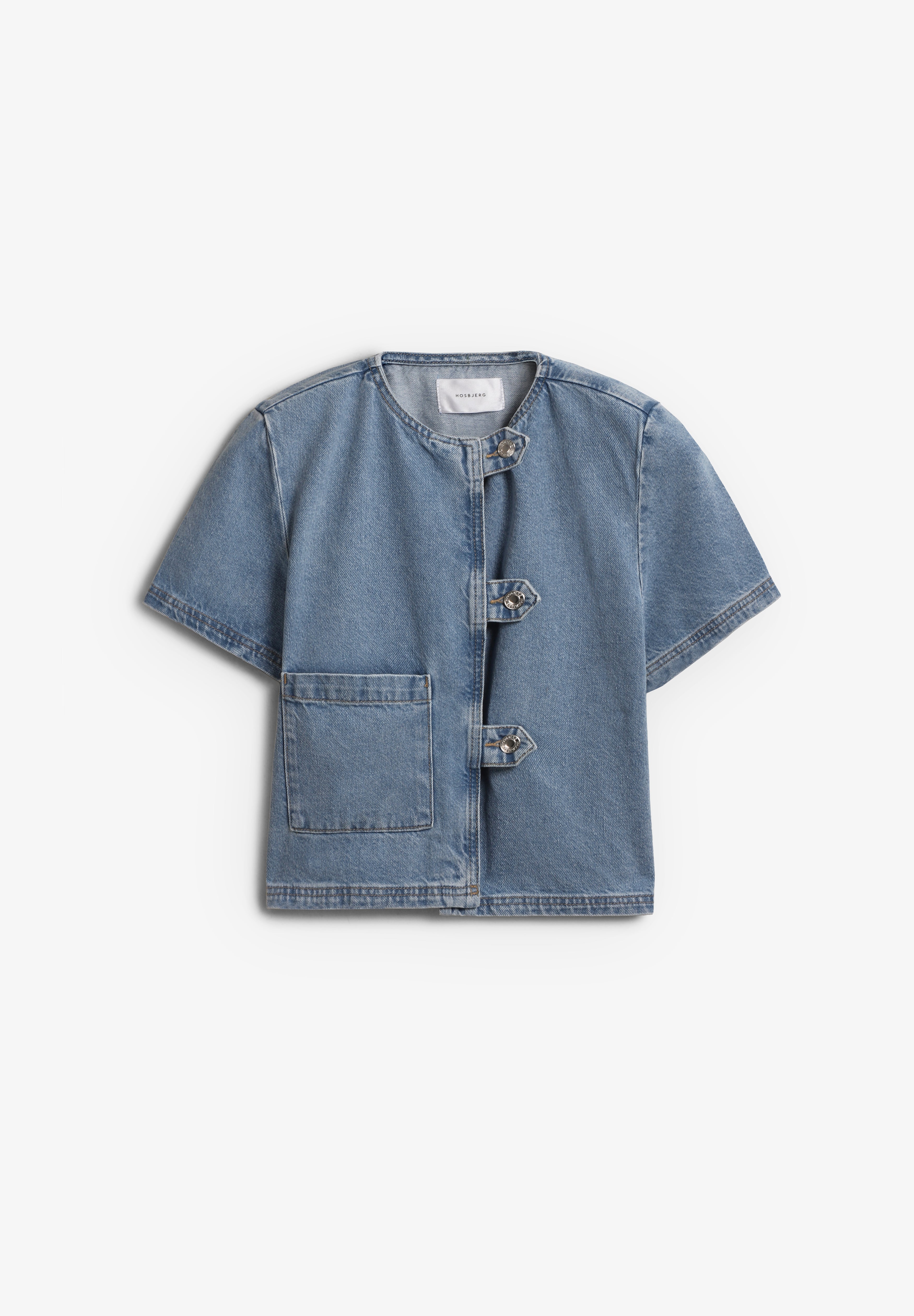 HOSBJERG | BAILEY DENIM TOP