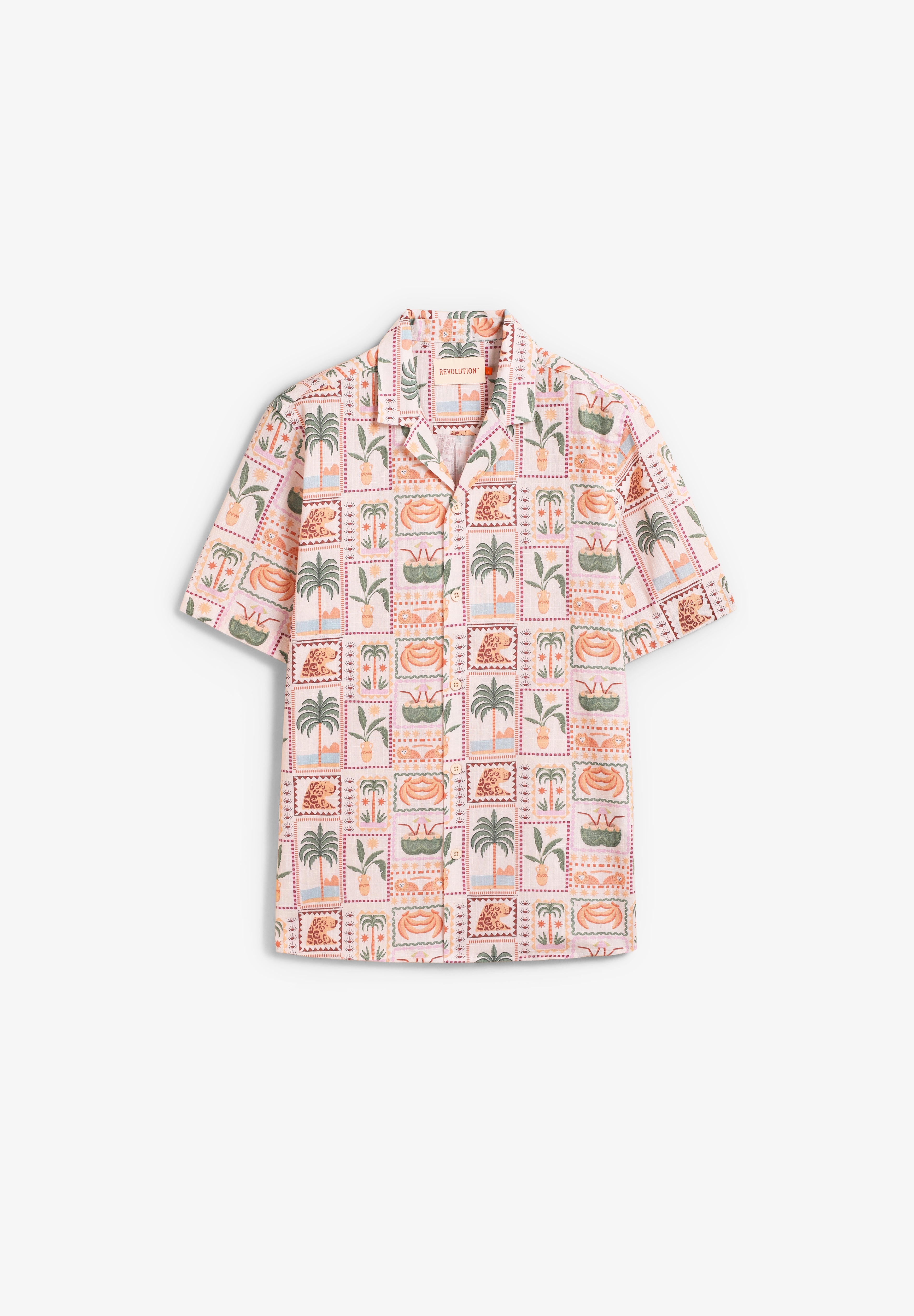 REVOLUTION | SHORT-SLEEVED CUBAN SHIRT