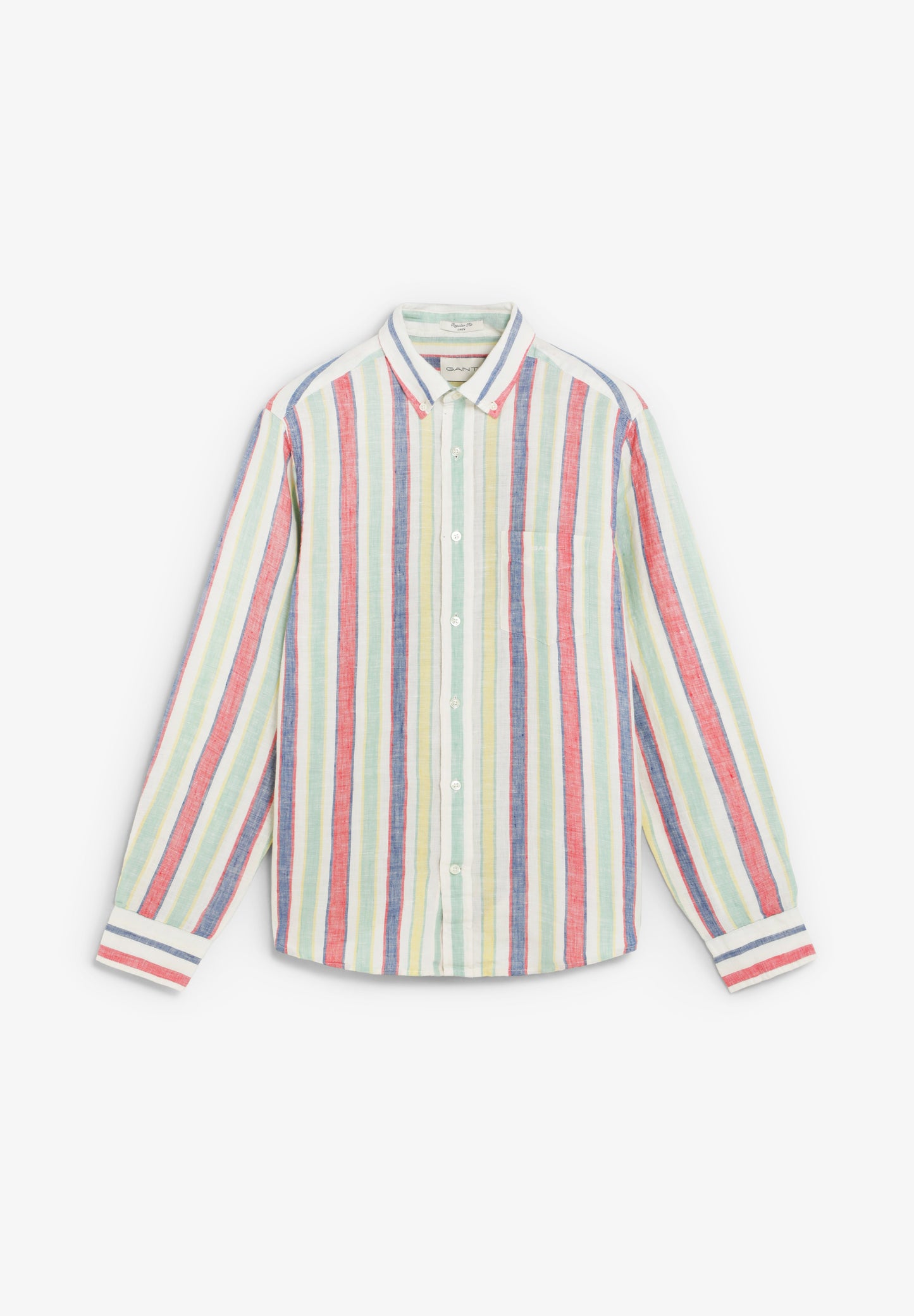 GANT | REG MULTISTRIPE LINEN SHIRT