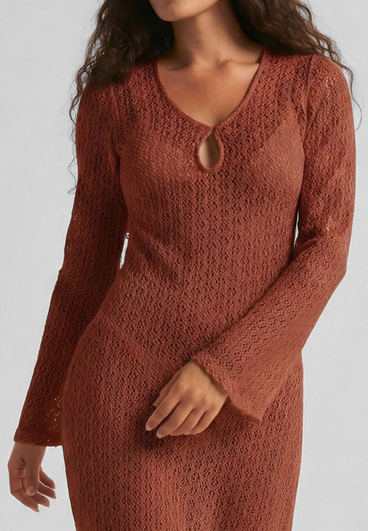 ROBIN COLLECTION | VESTIDO CHOCOLATE