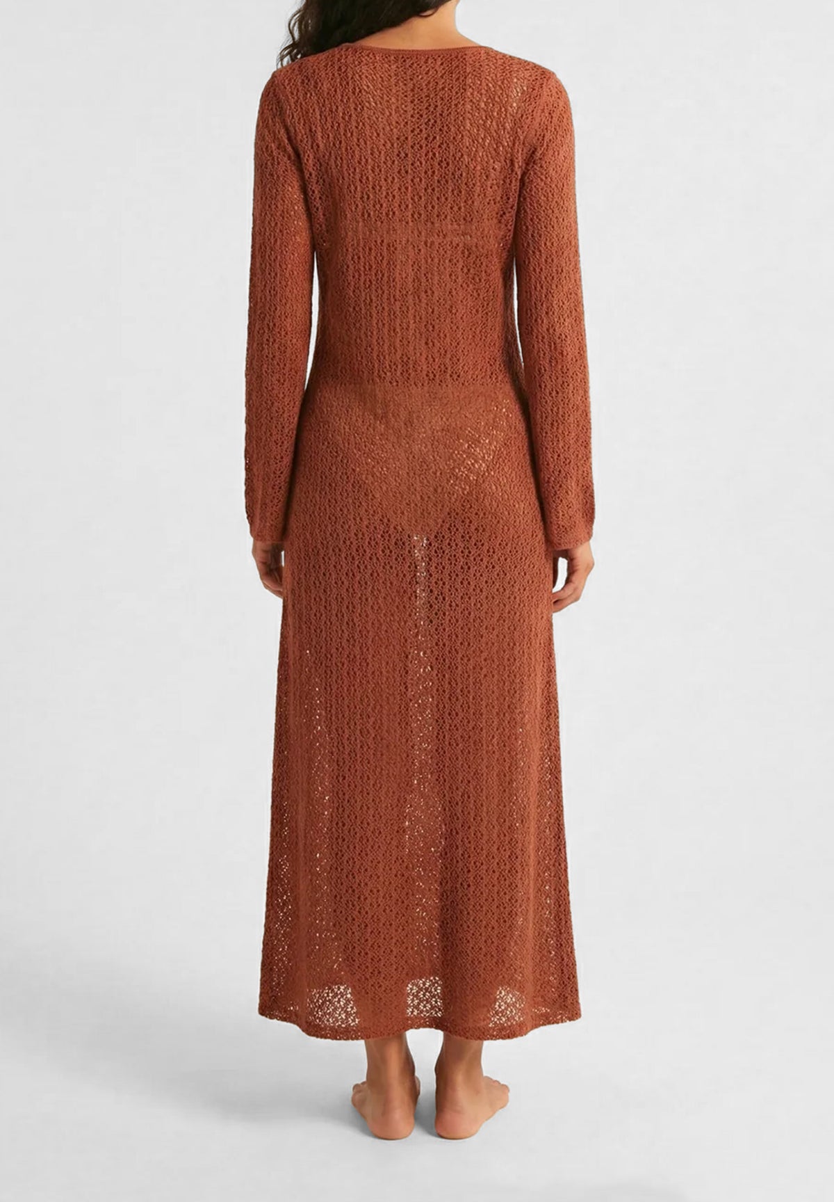 ROBIN COLLECTION | VESTIDO CHOCOLATE