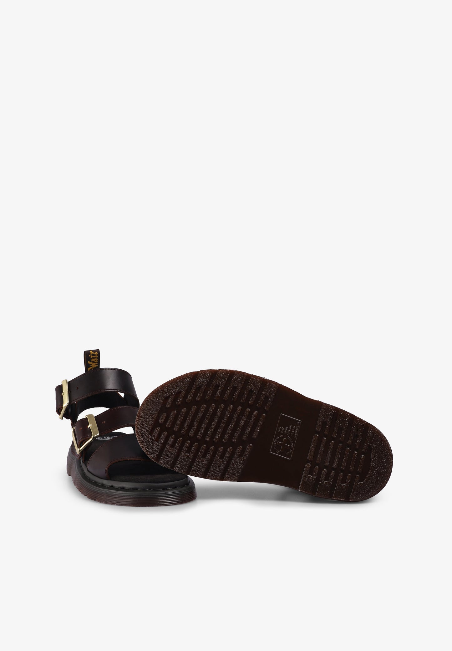 DR MARTENS | SANDÁLIAS GRYPHON CHARRO ATLAS DE MULHER