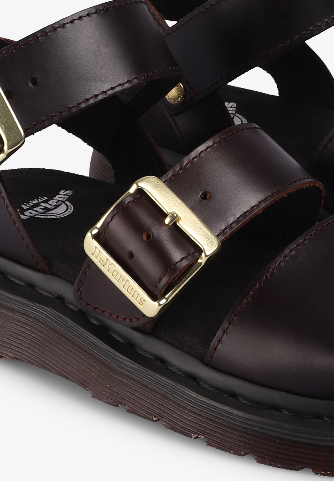 DR MARTENS | SANDÁLIAS GRYPHON CHARRO ATLAS DE MULHER
